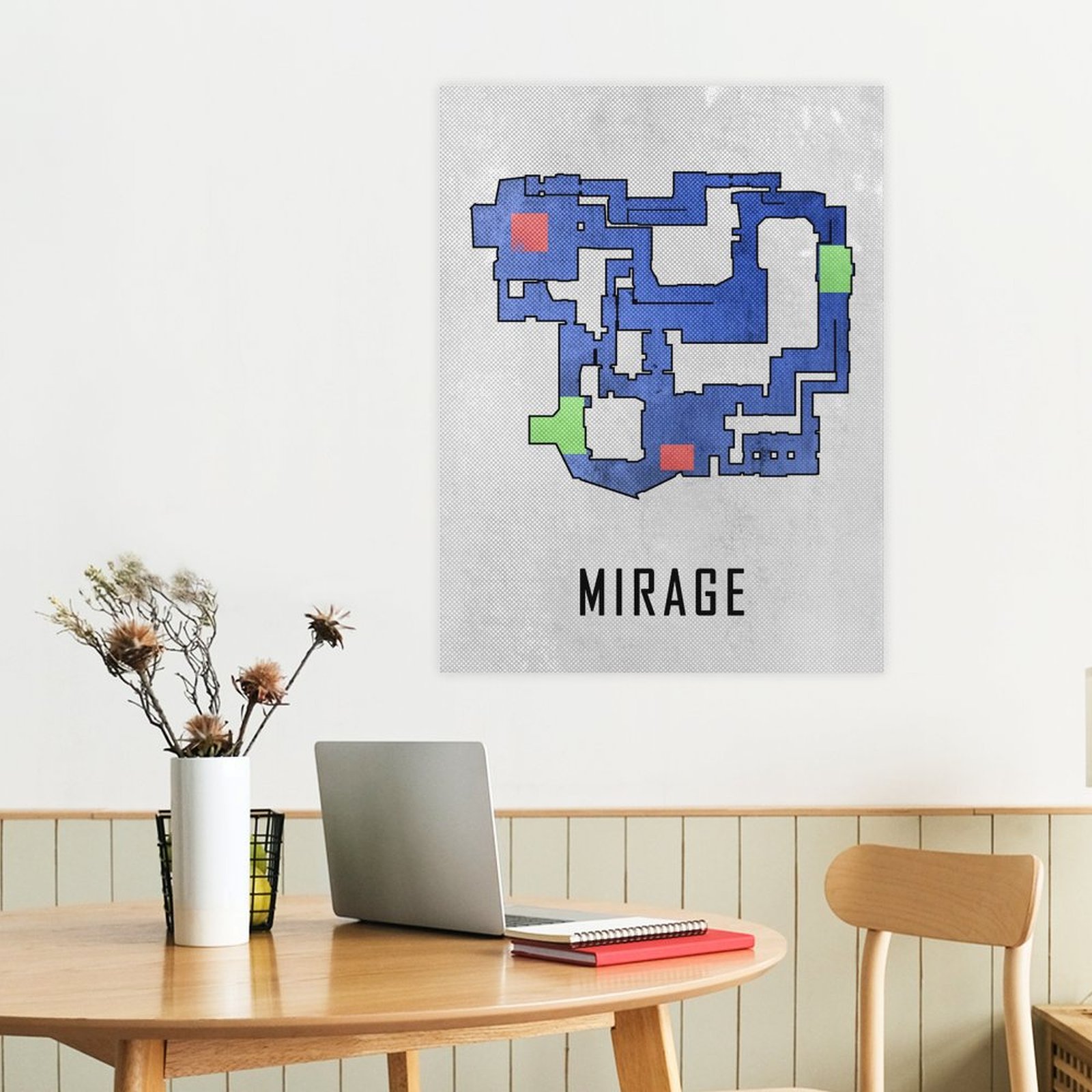Mirage White Map