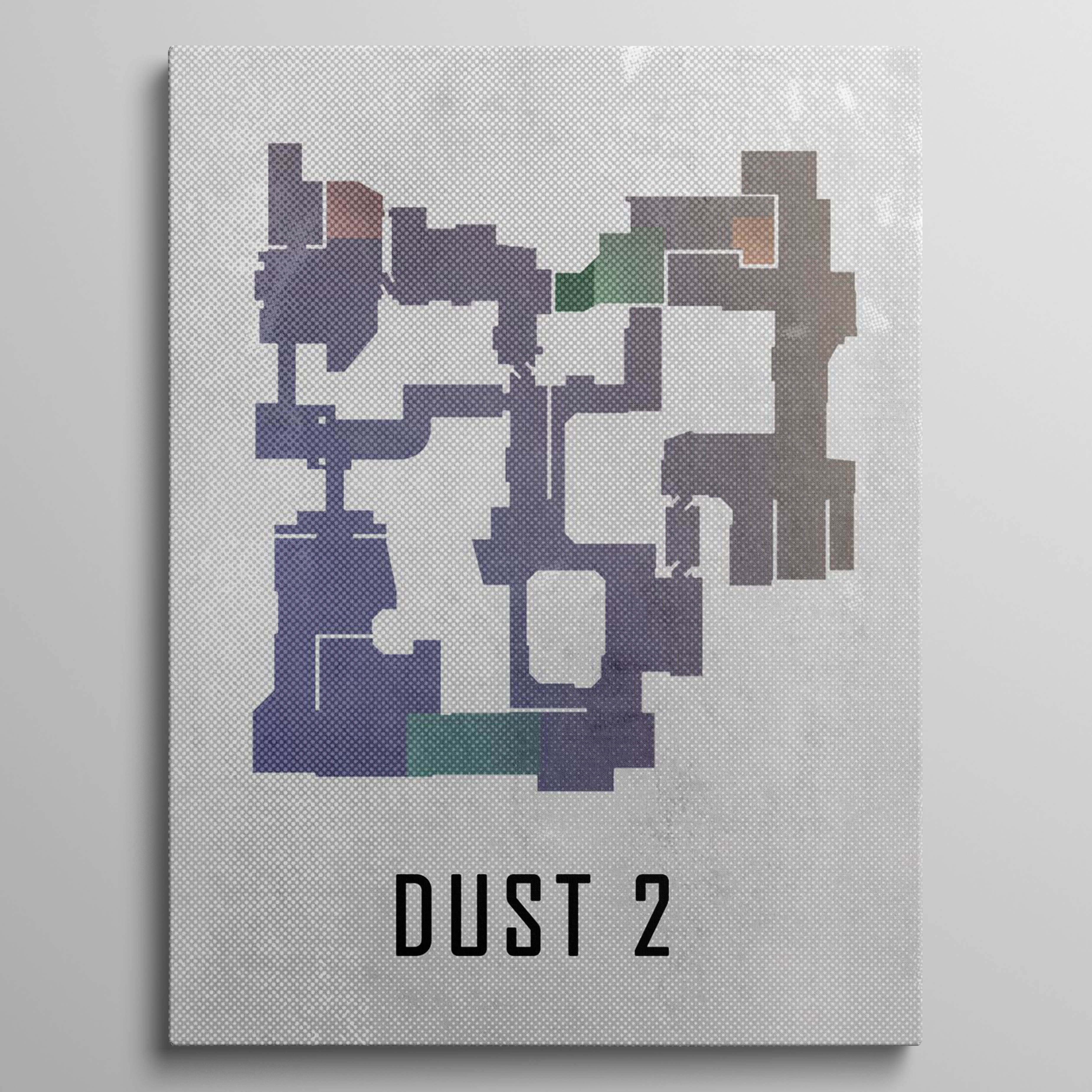 Dust2 Map White