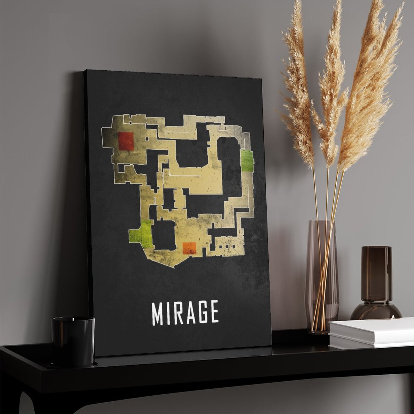 Mirage Map Black
