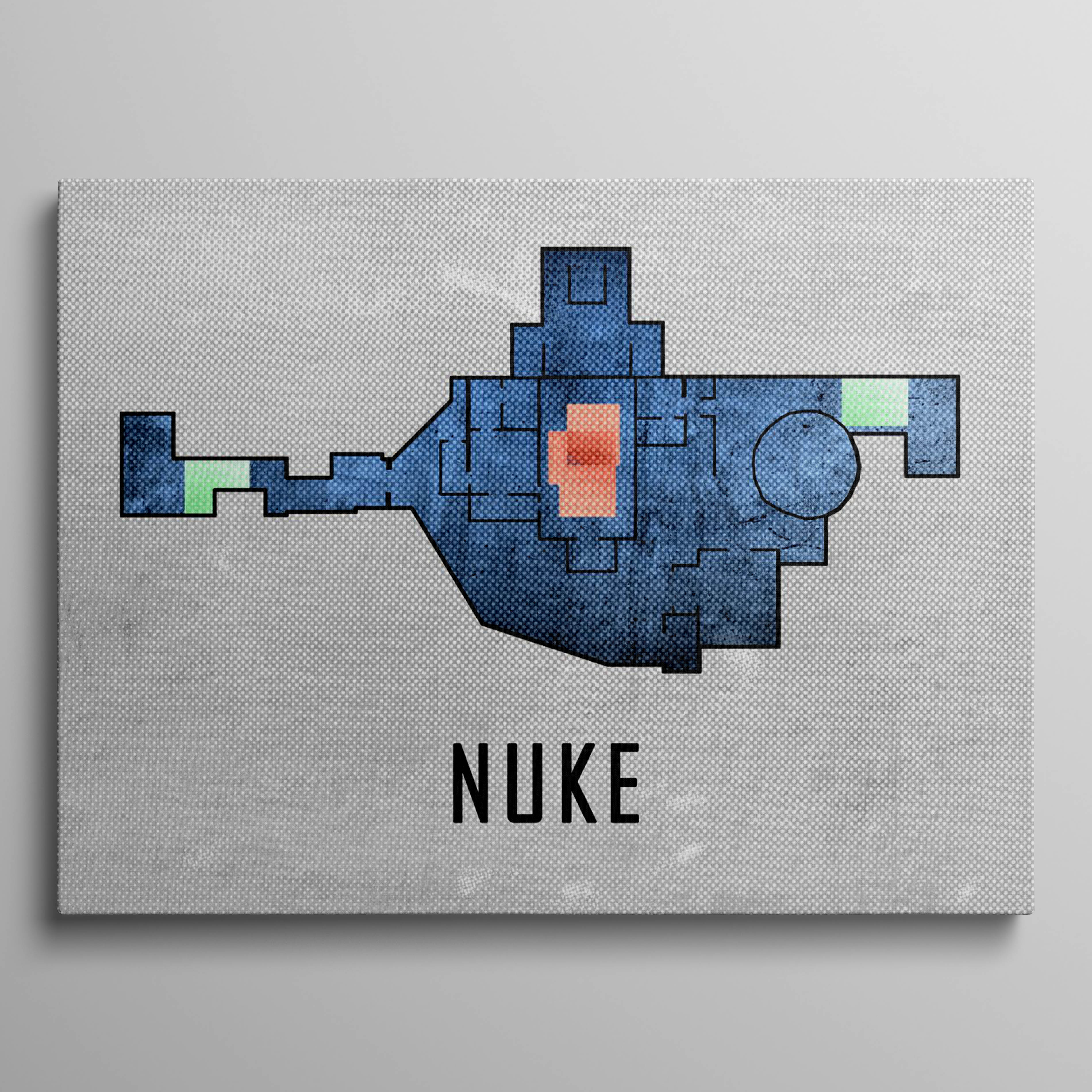 Nuke Map White