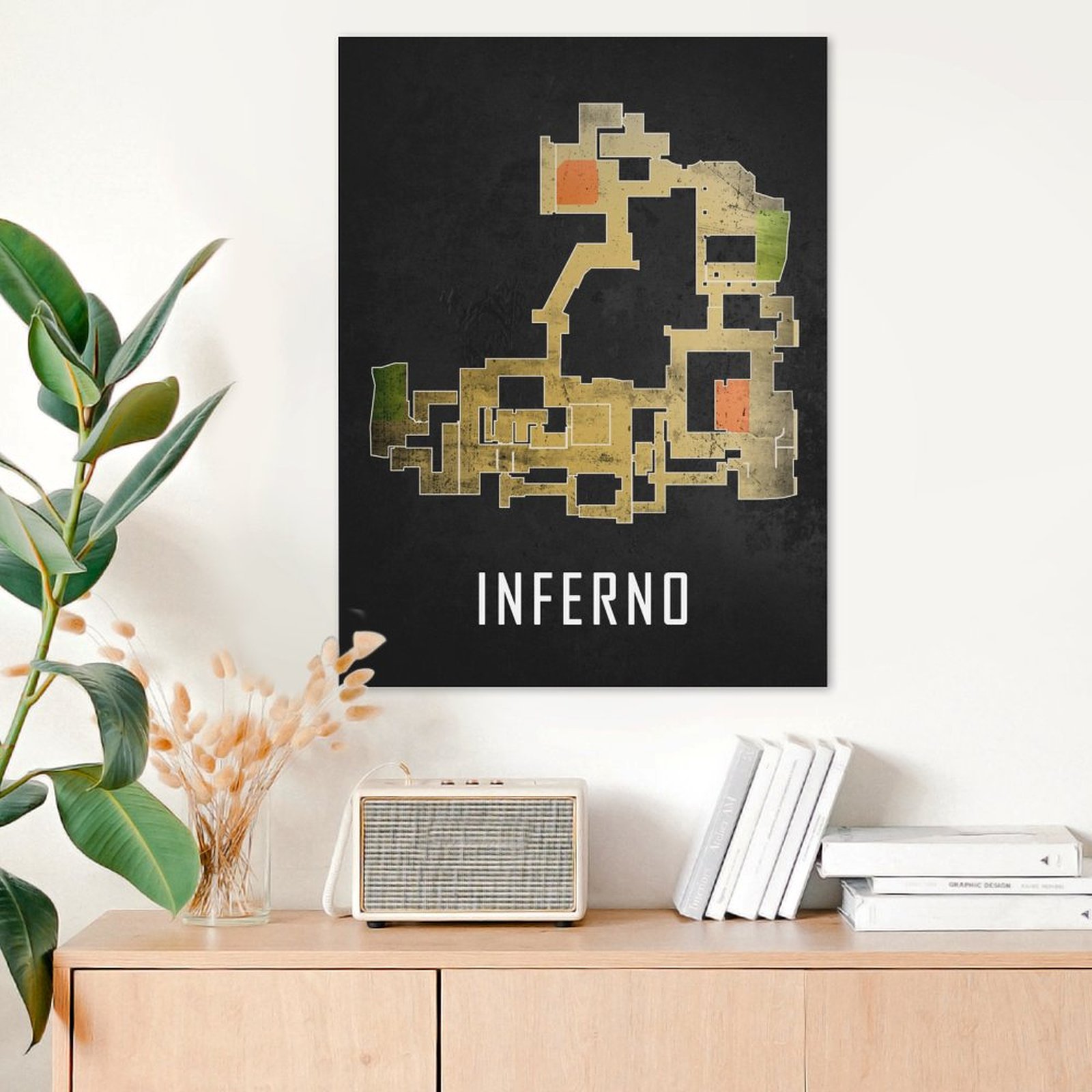 Inferno Map Black