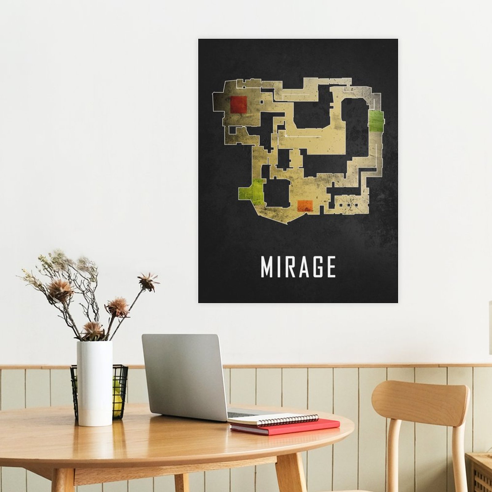 Mirage Map Black