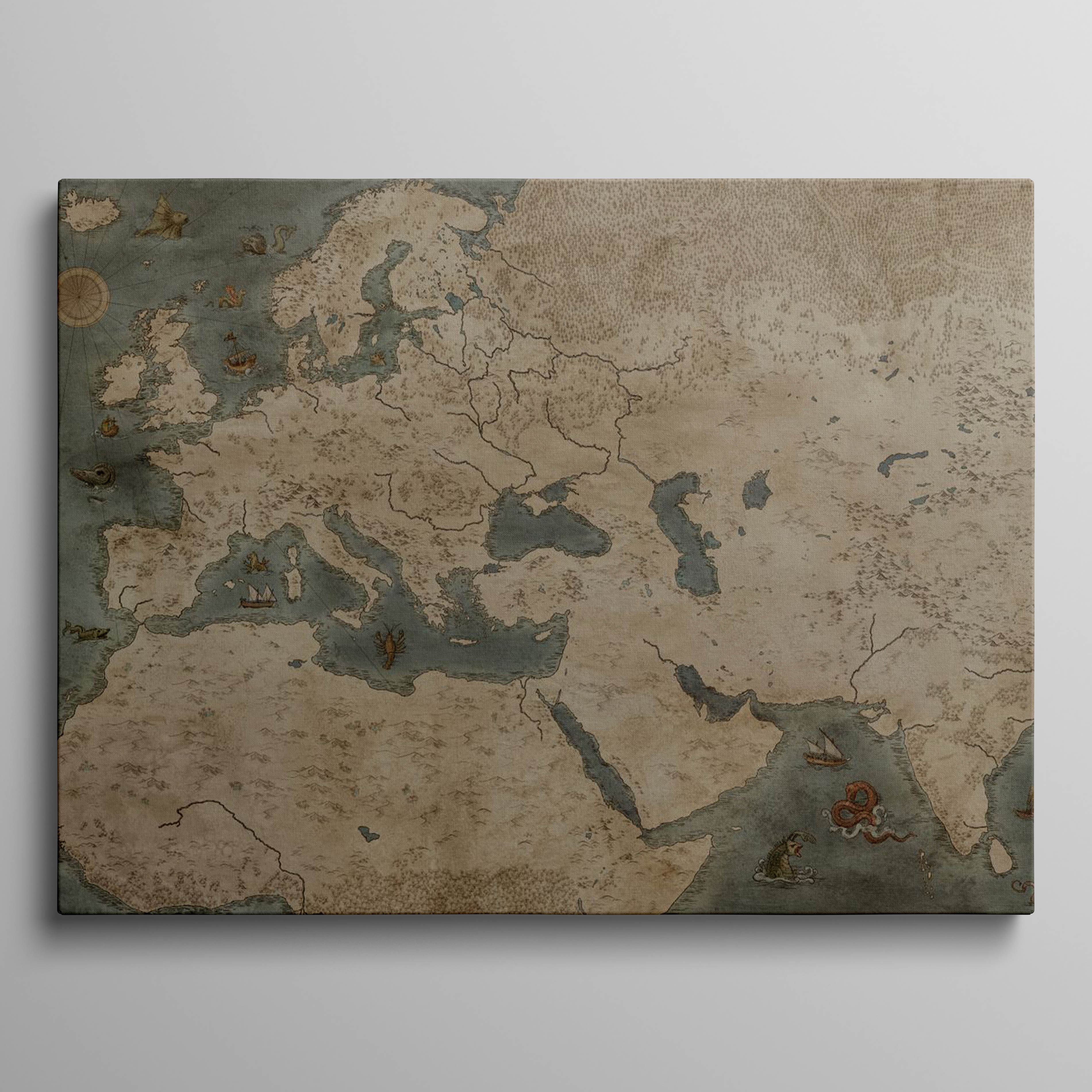 World Map Clean Map