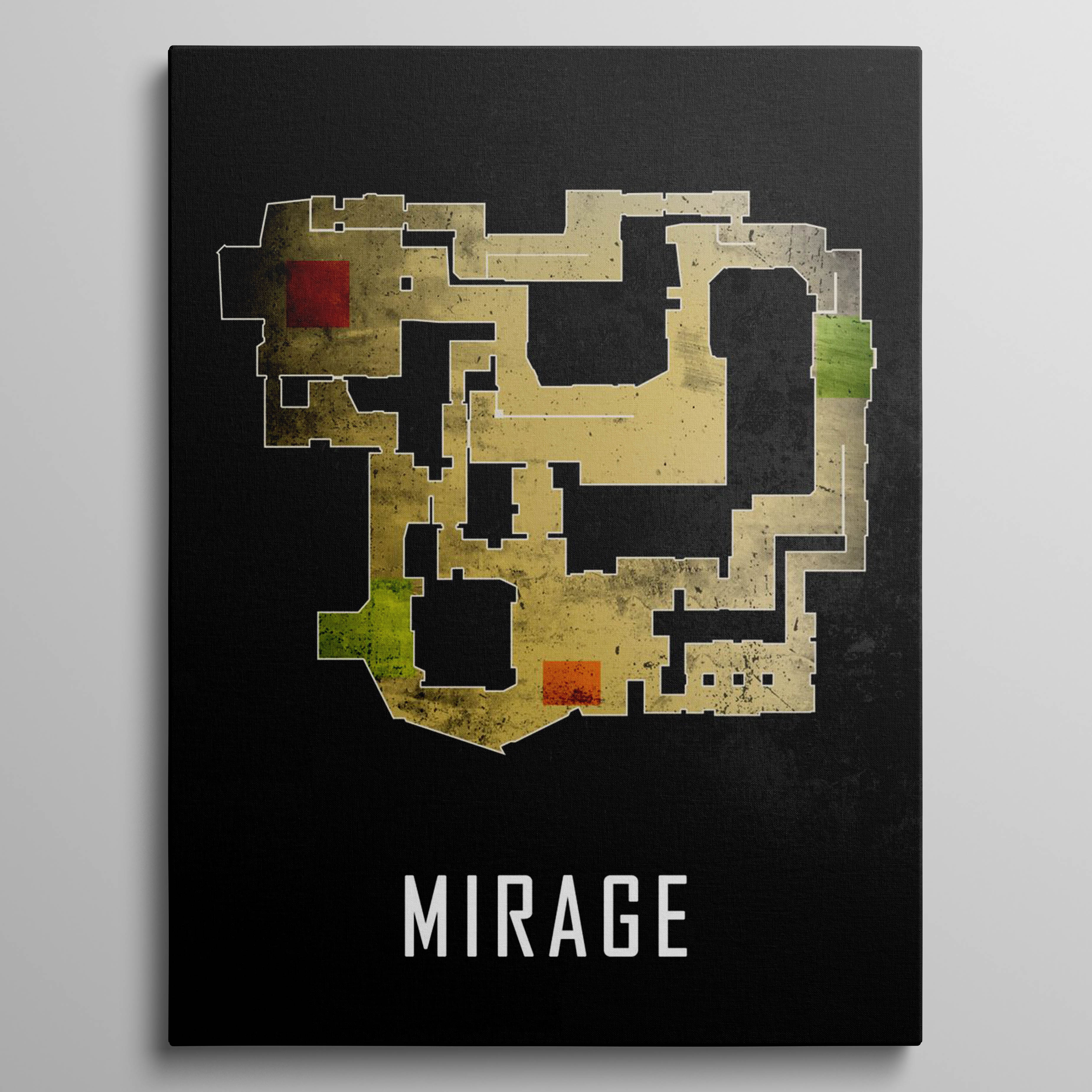Mirage Map Black