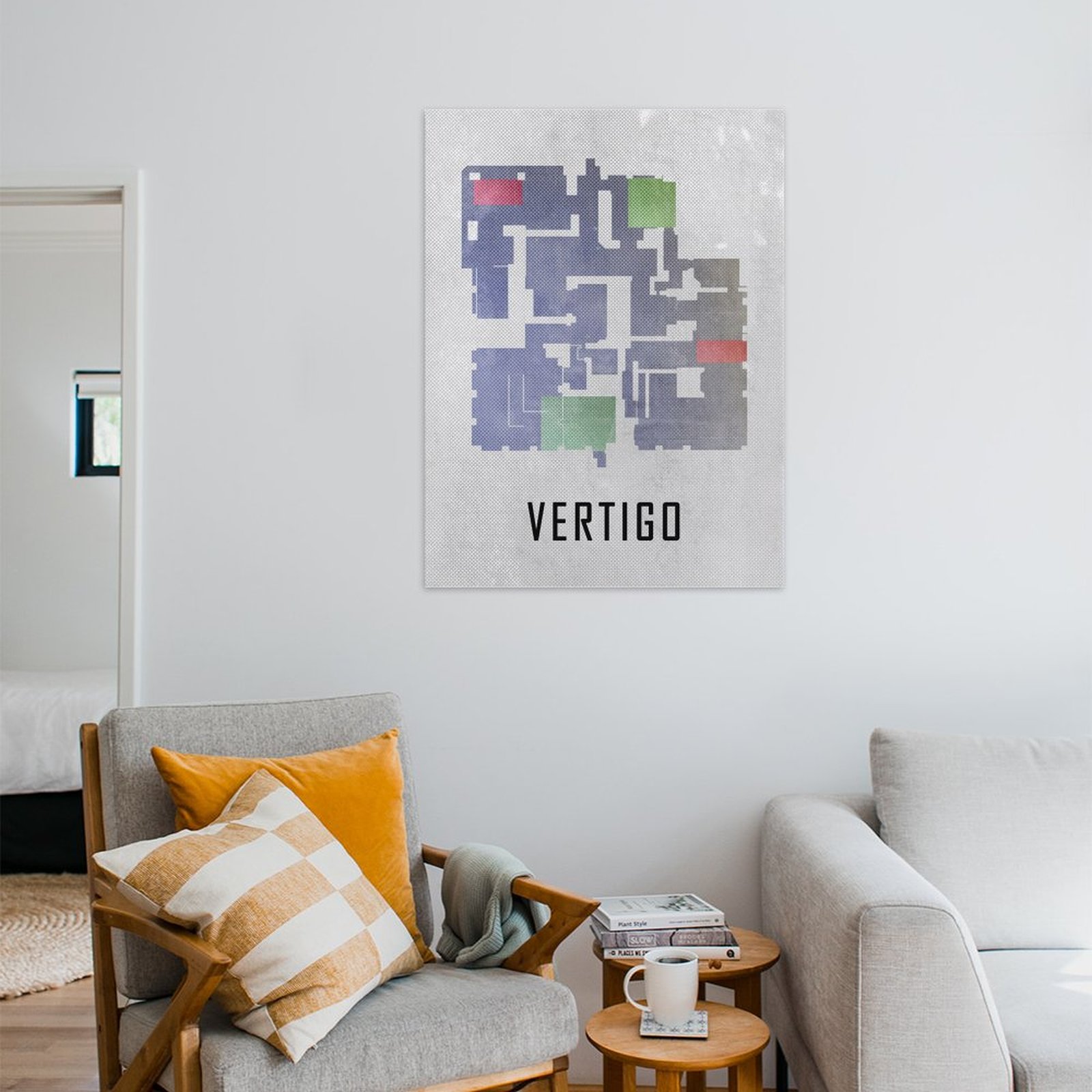 Vertigo Map White