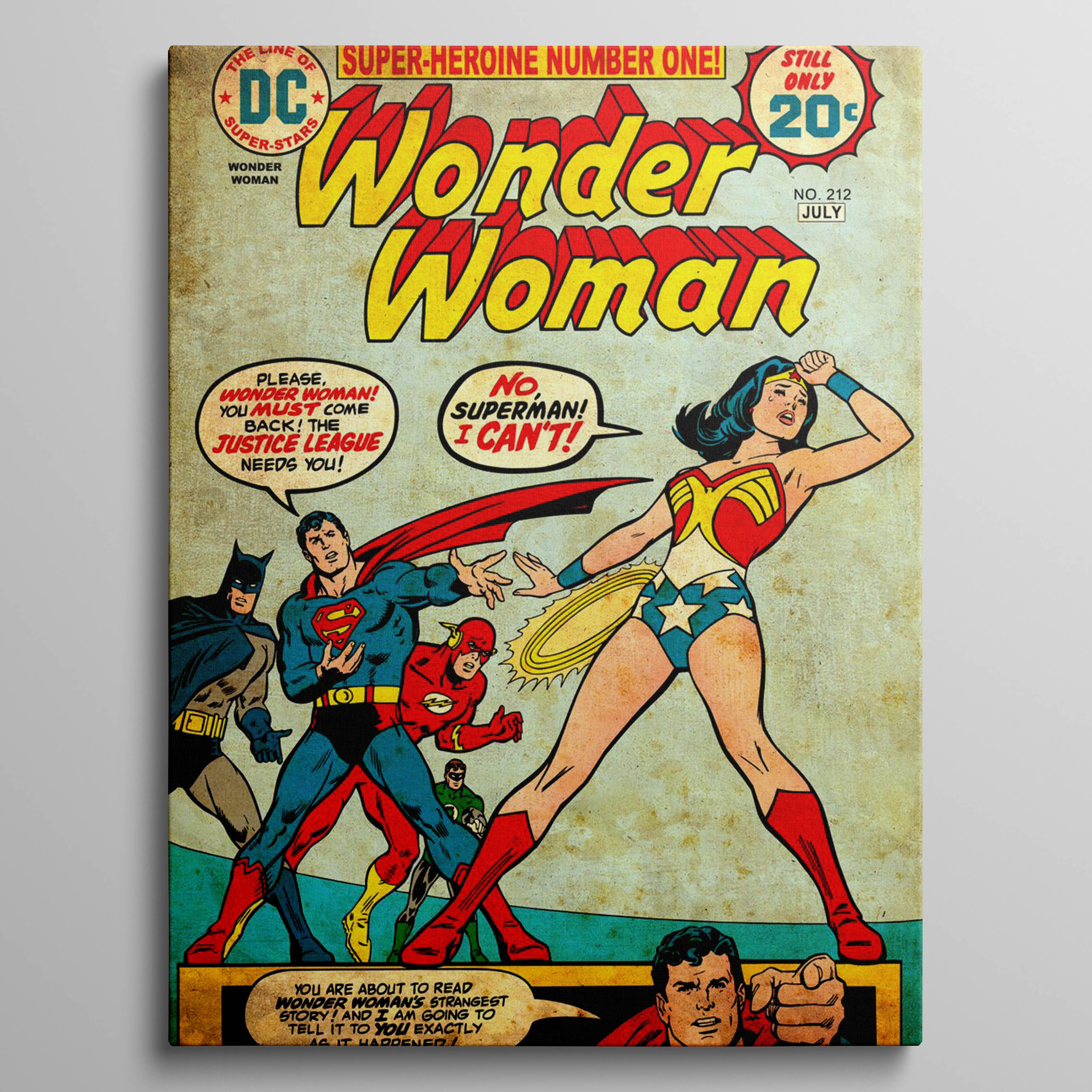 Wonder Woman 212 by Bob Oksner