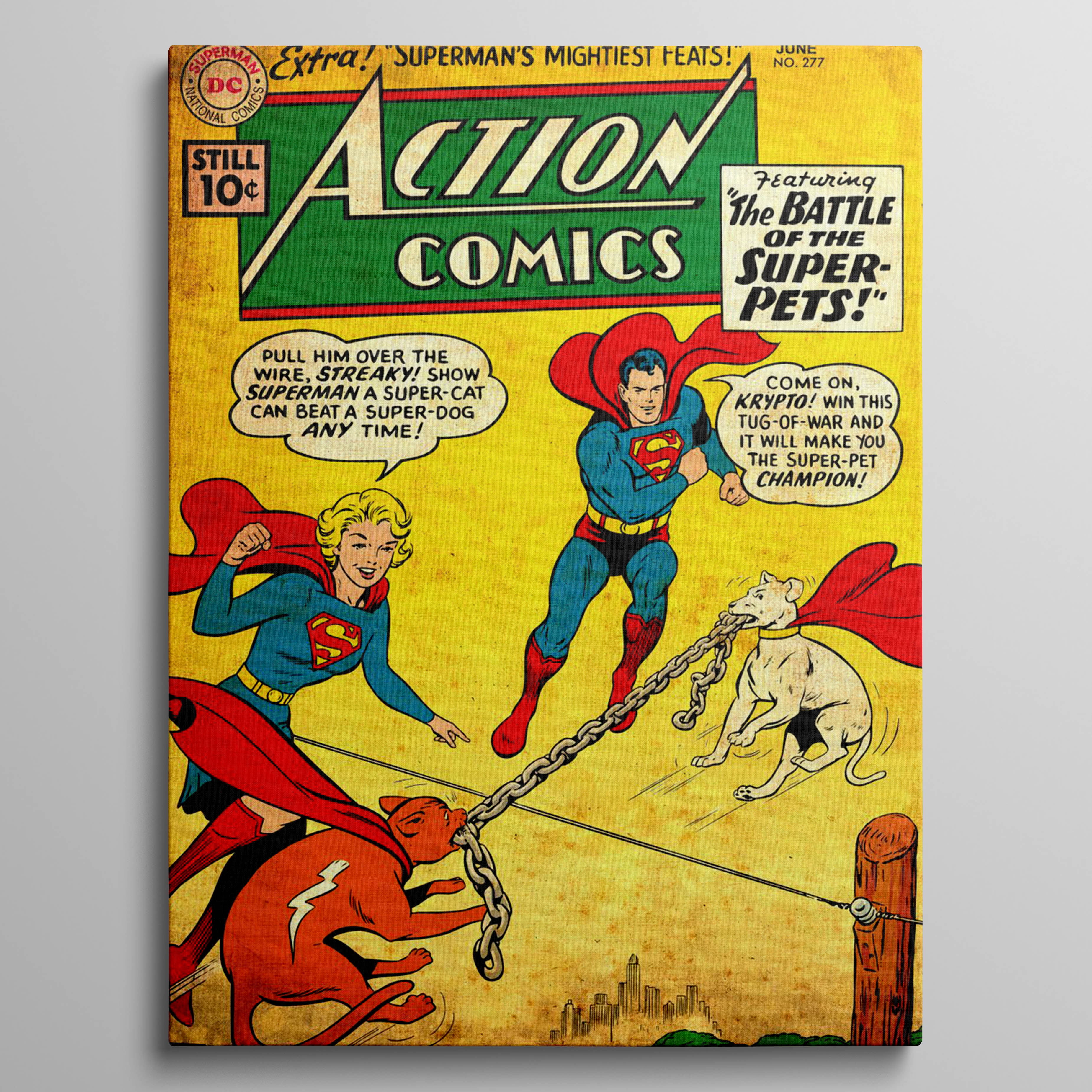 Superman and Supergirl