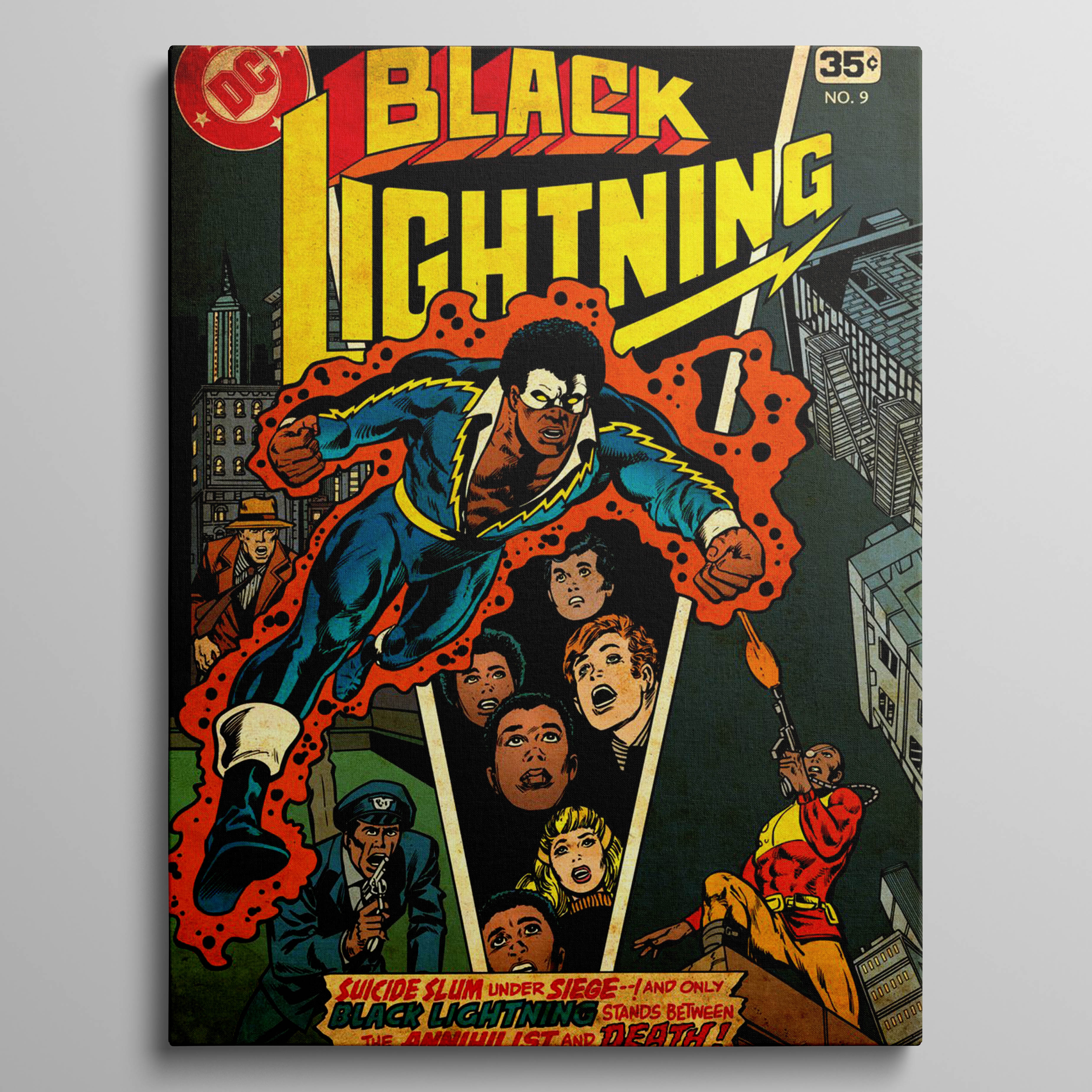 Black Lightning by Rich Buckler and Vince Colletta