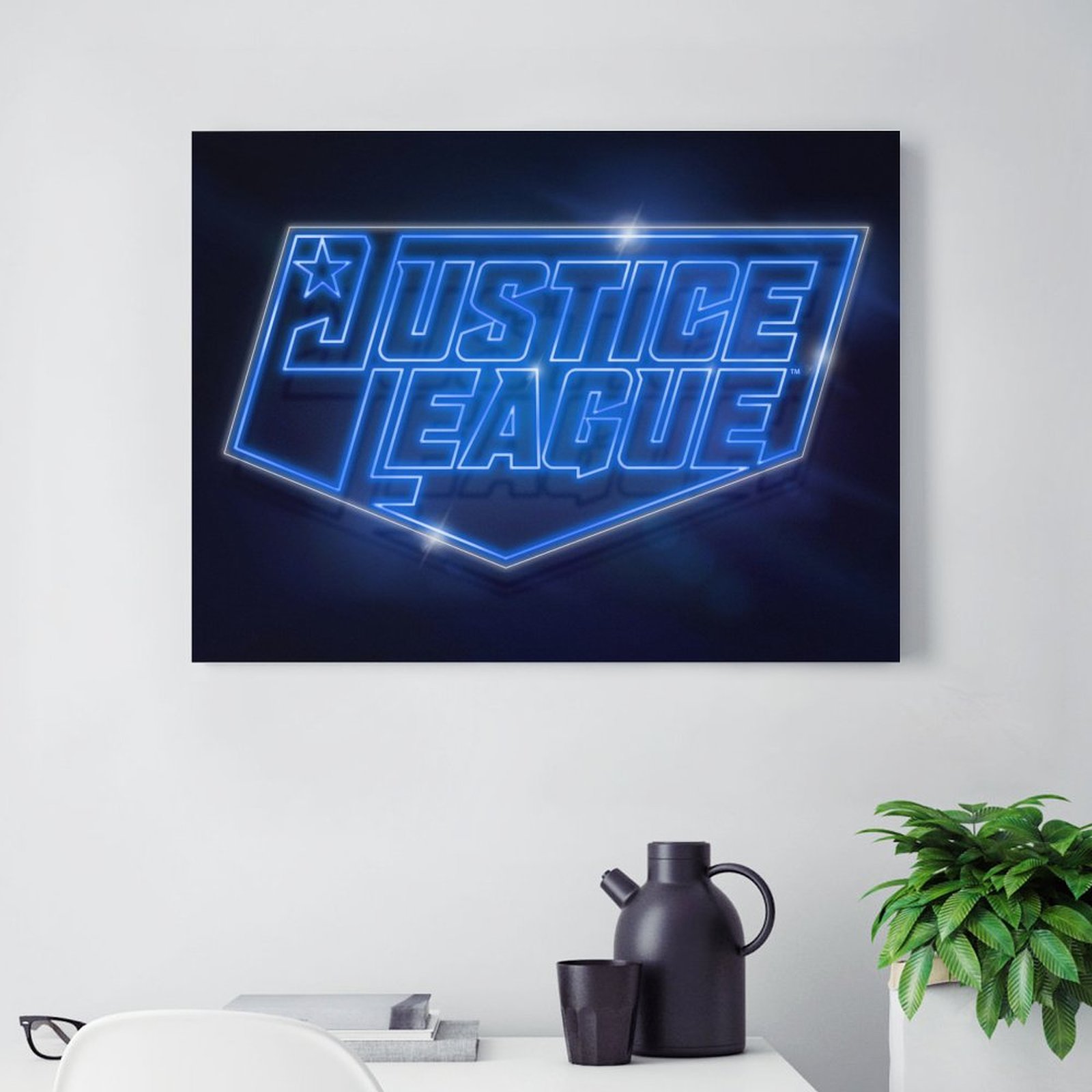 Justice League Neon