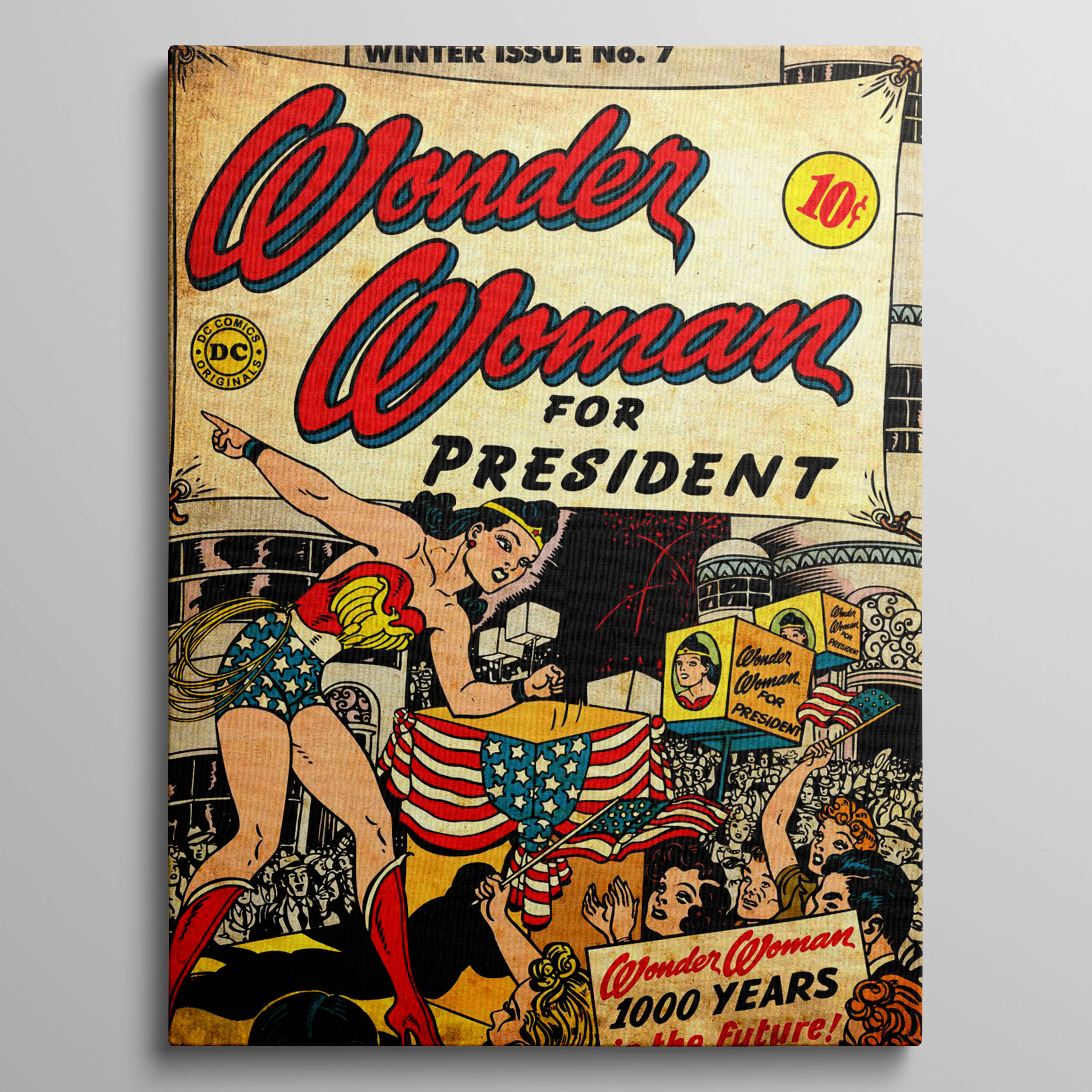 Wonder Woman for President by H. G. Peter