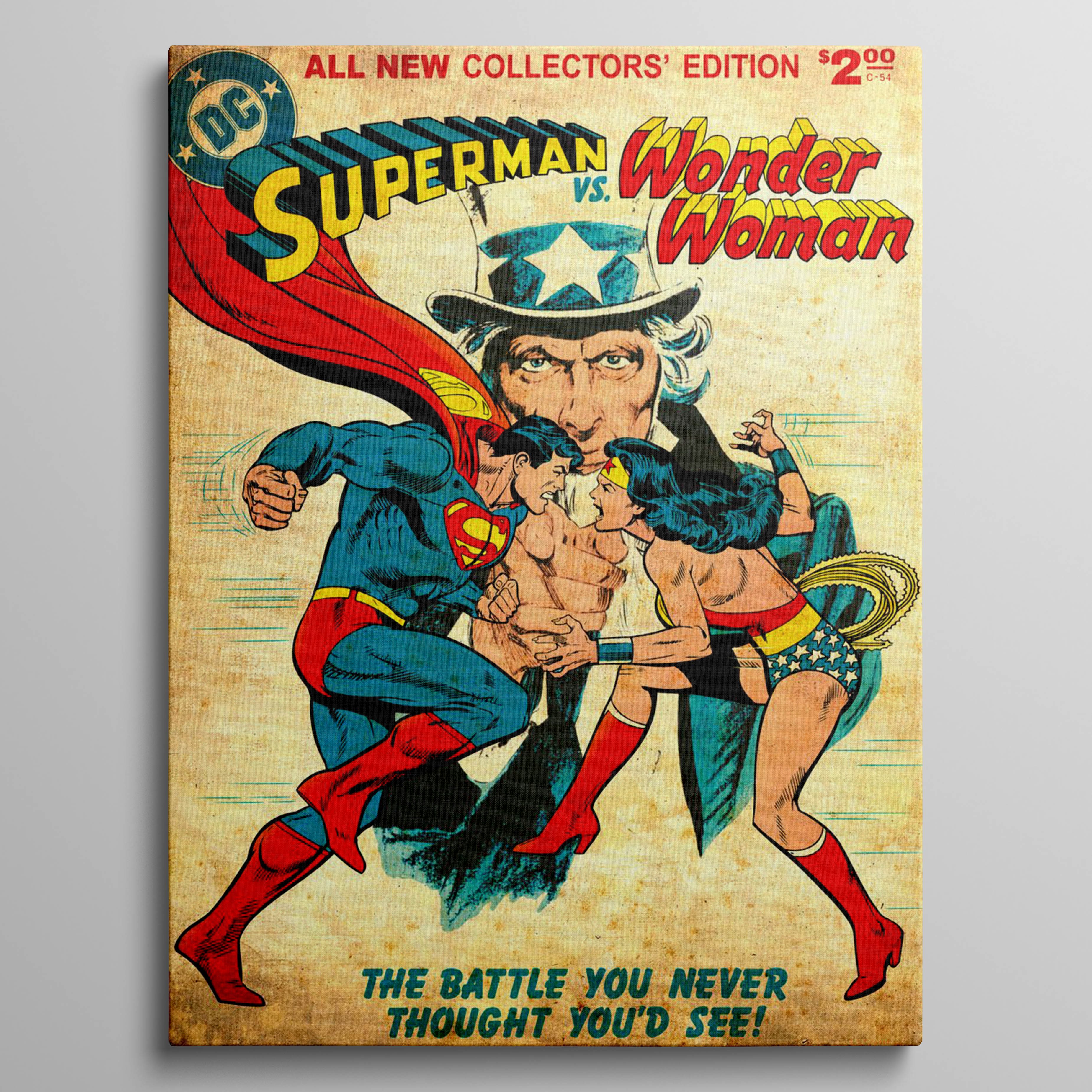 All New Collectors Edition Superman vs Wonder Woman by Dan Adkins and Jose Luis Garcia-Lopez
