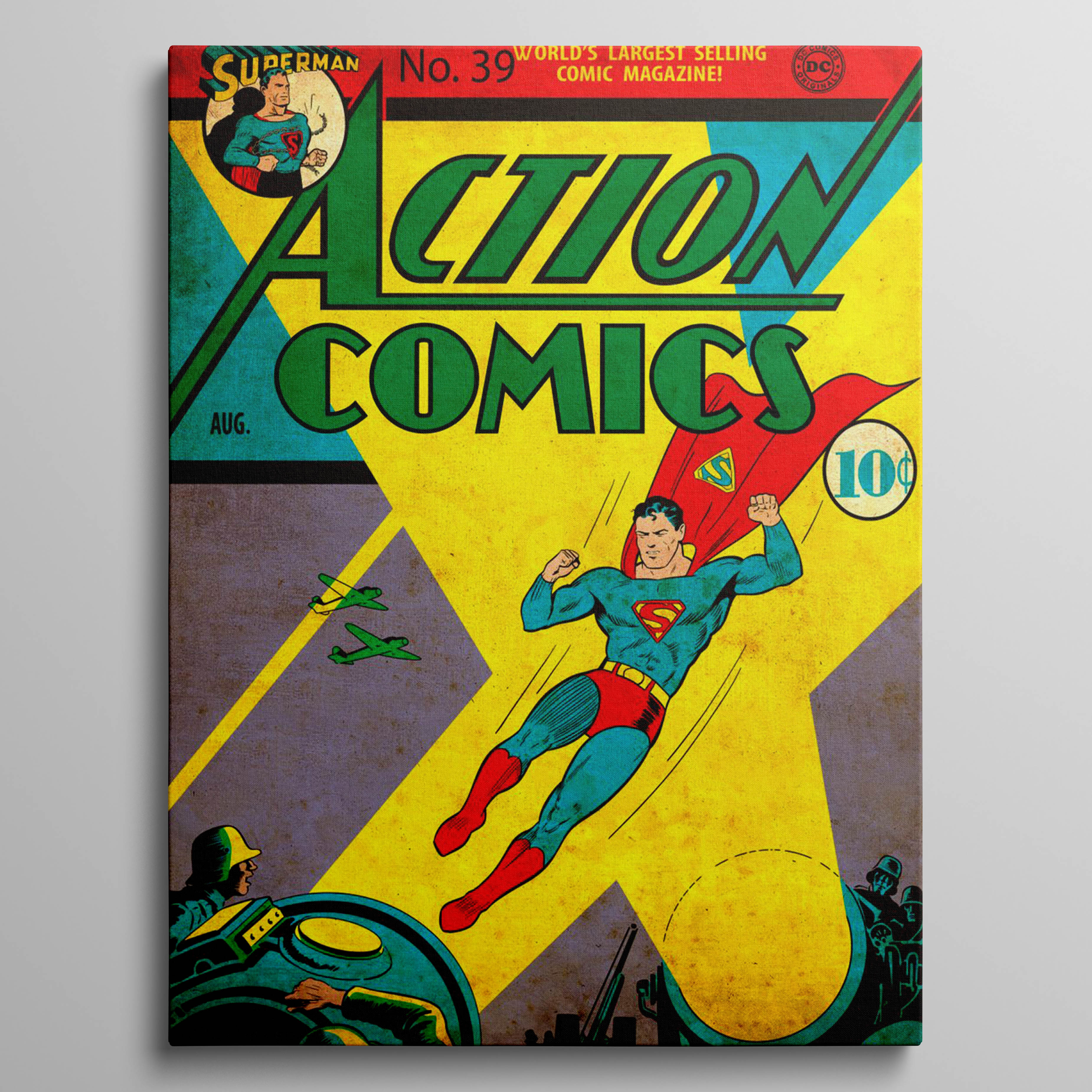 Action Comics Superman 39 by Fred Ray