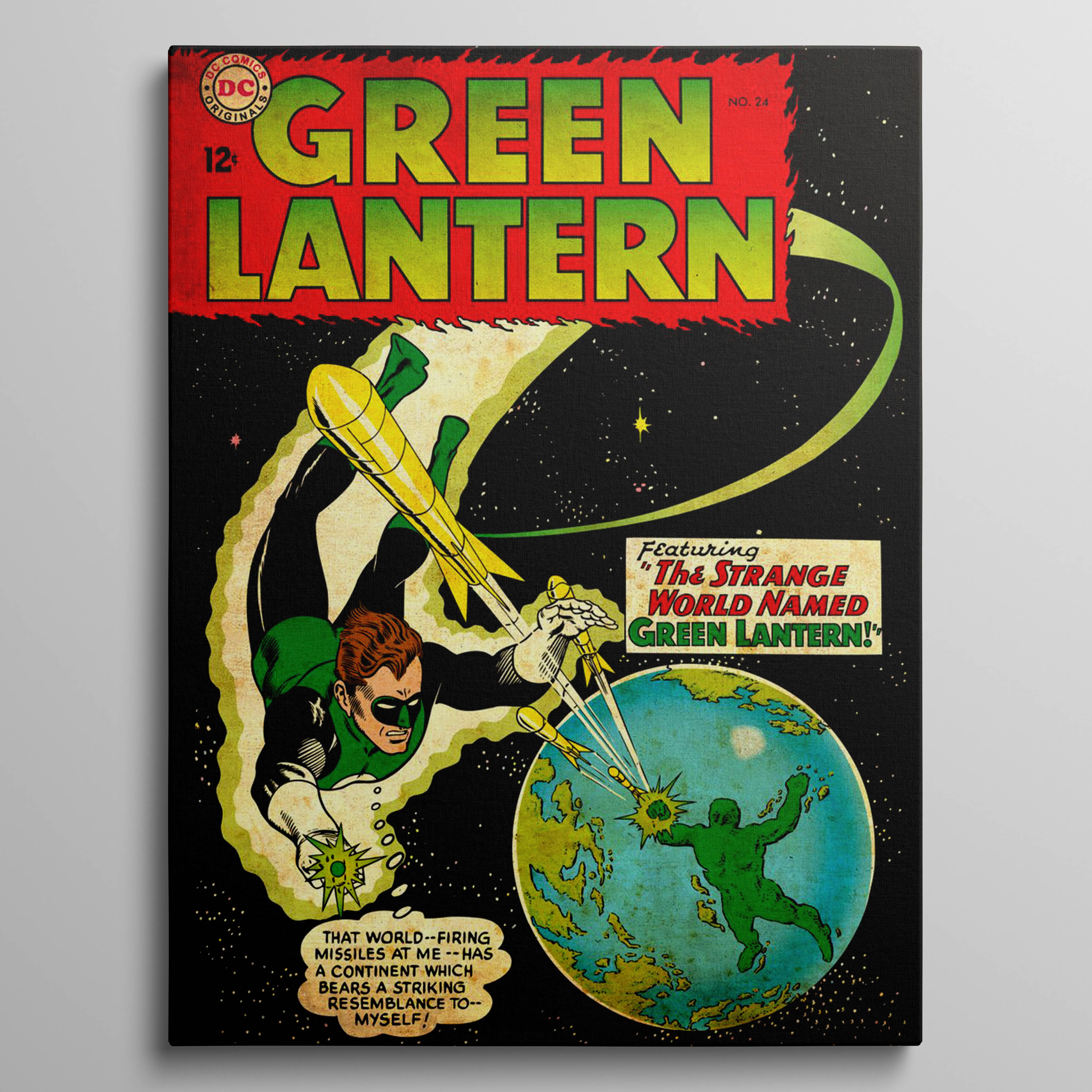 Green Lantern 24 by Gil Kane and Murphy Anderson
