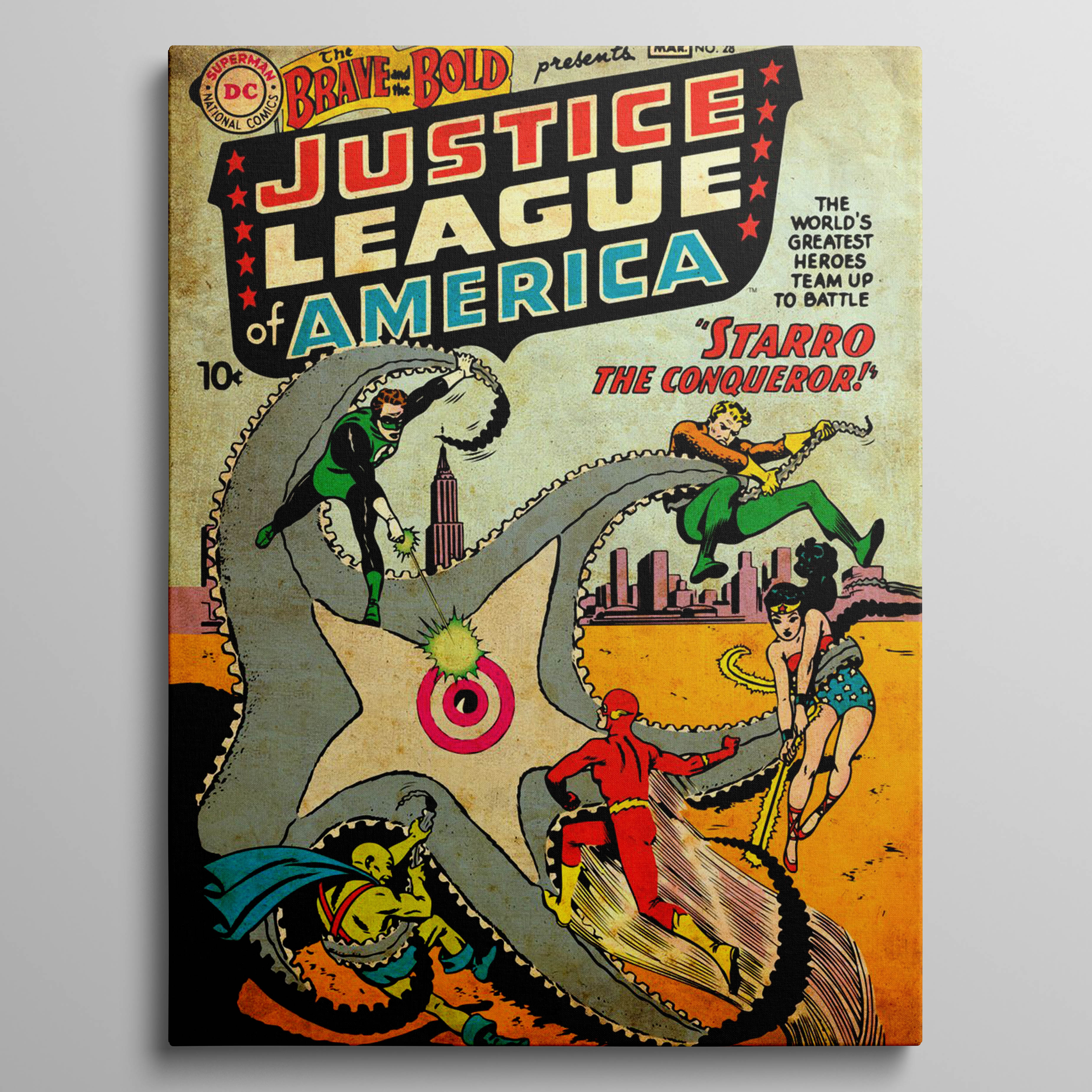 The Brave and the Bold Justice League of America 28 by Mike Sekowsky and Murphy Anderson and Jack Adler