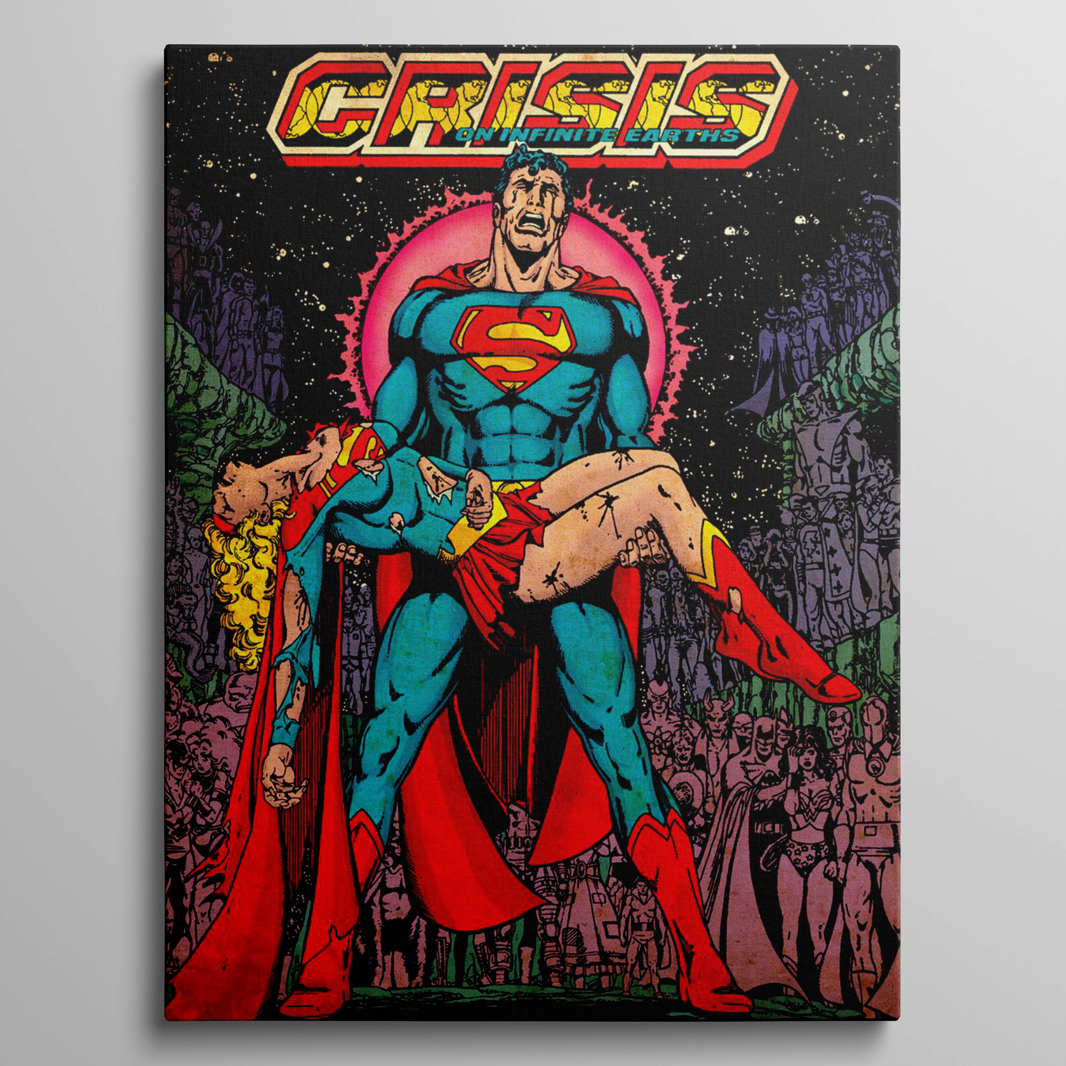 Crisis on Infinite Earths Superman by George Perez