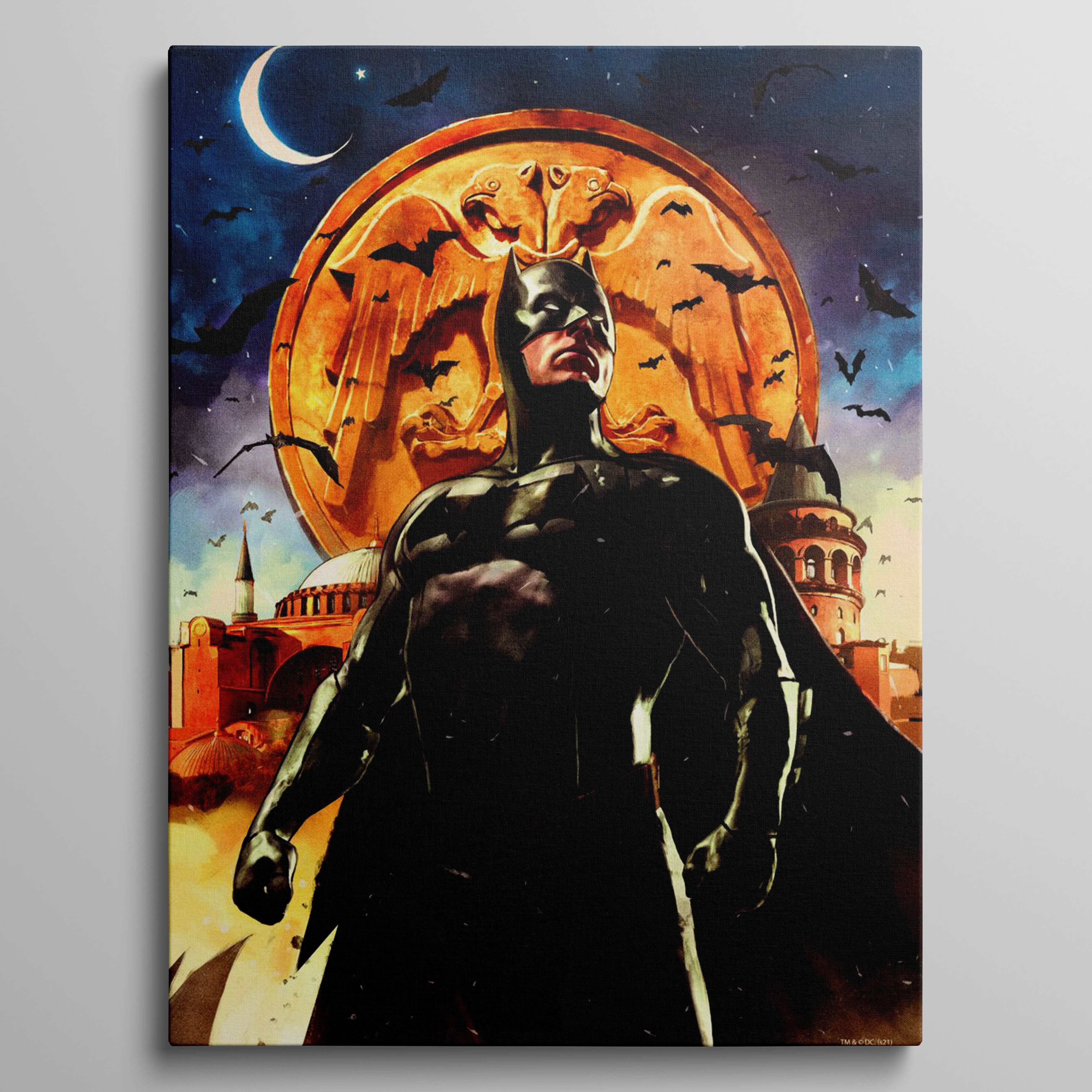 Batman The World Illustration Turkey