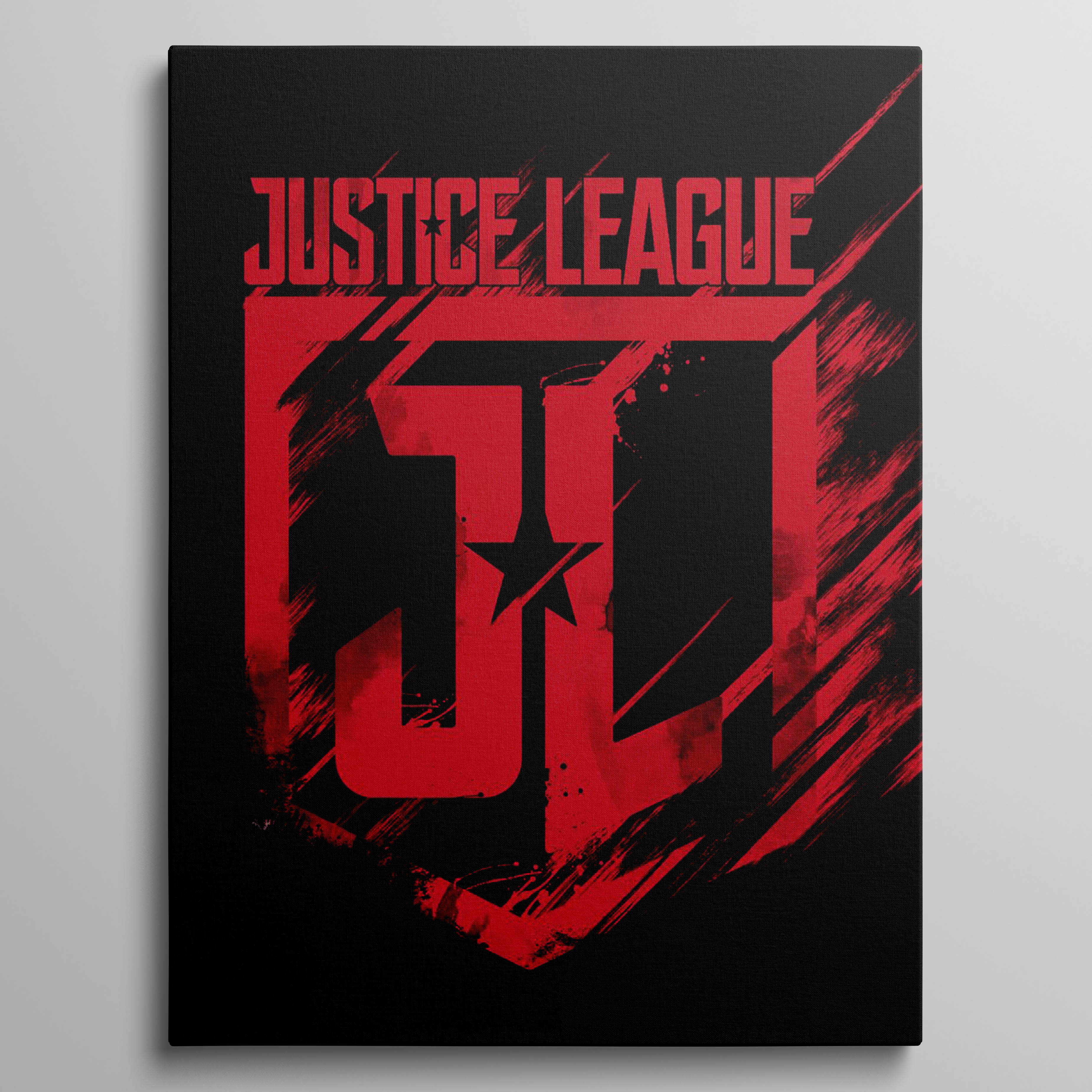 Justice League logo dark