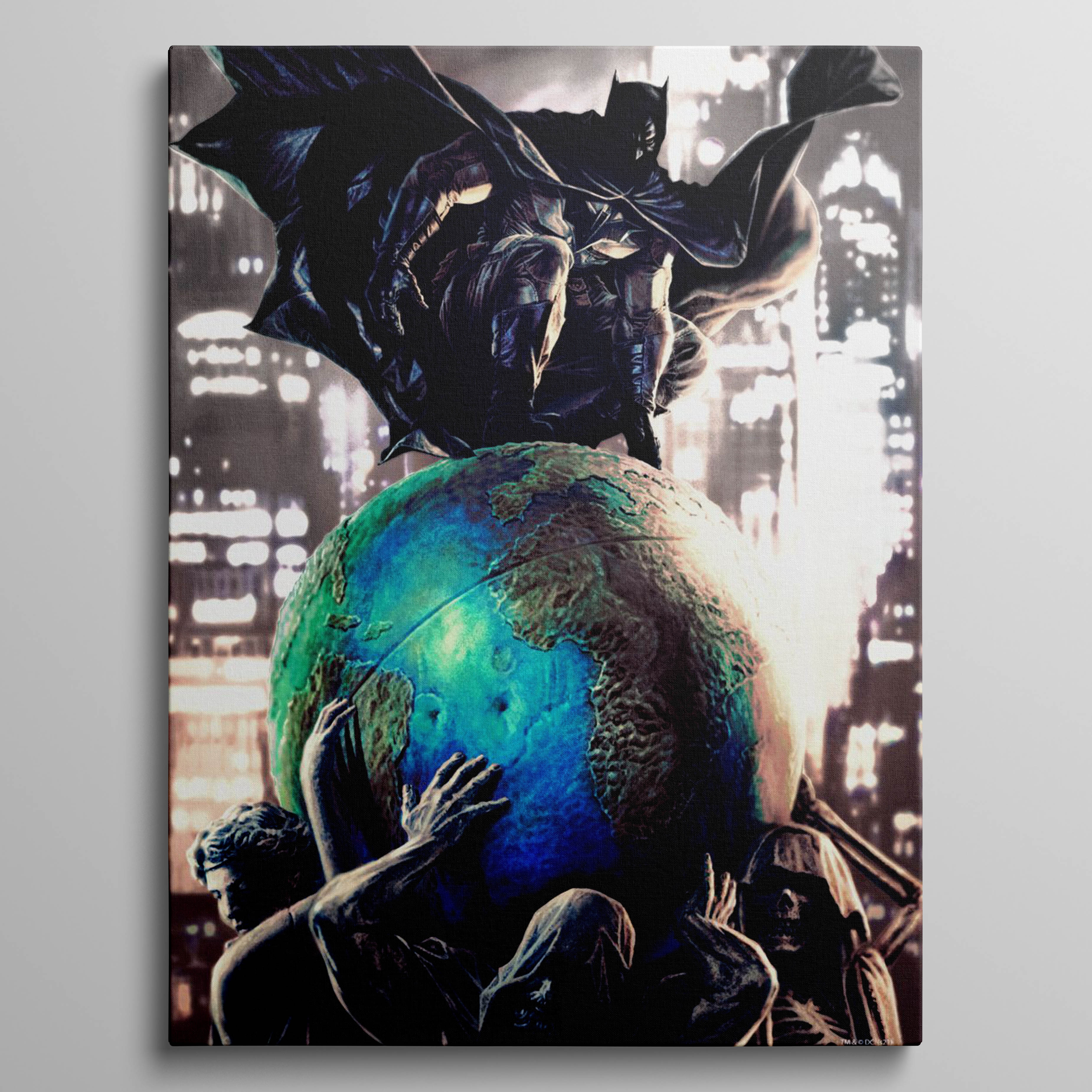 Batman The World Illustration United States