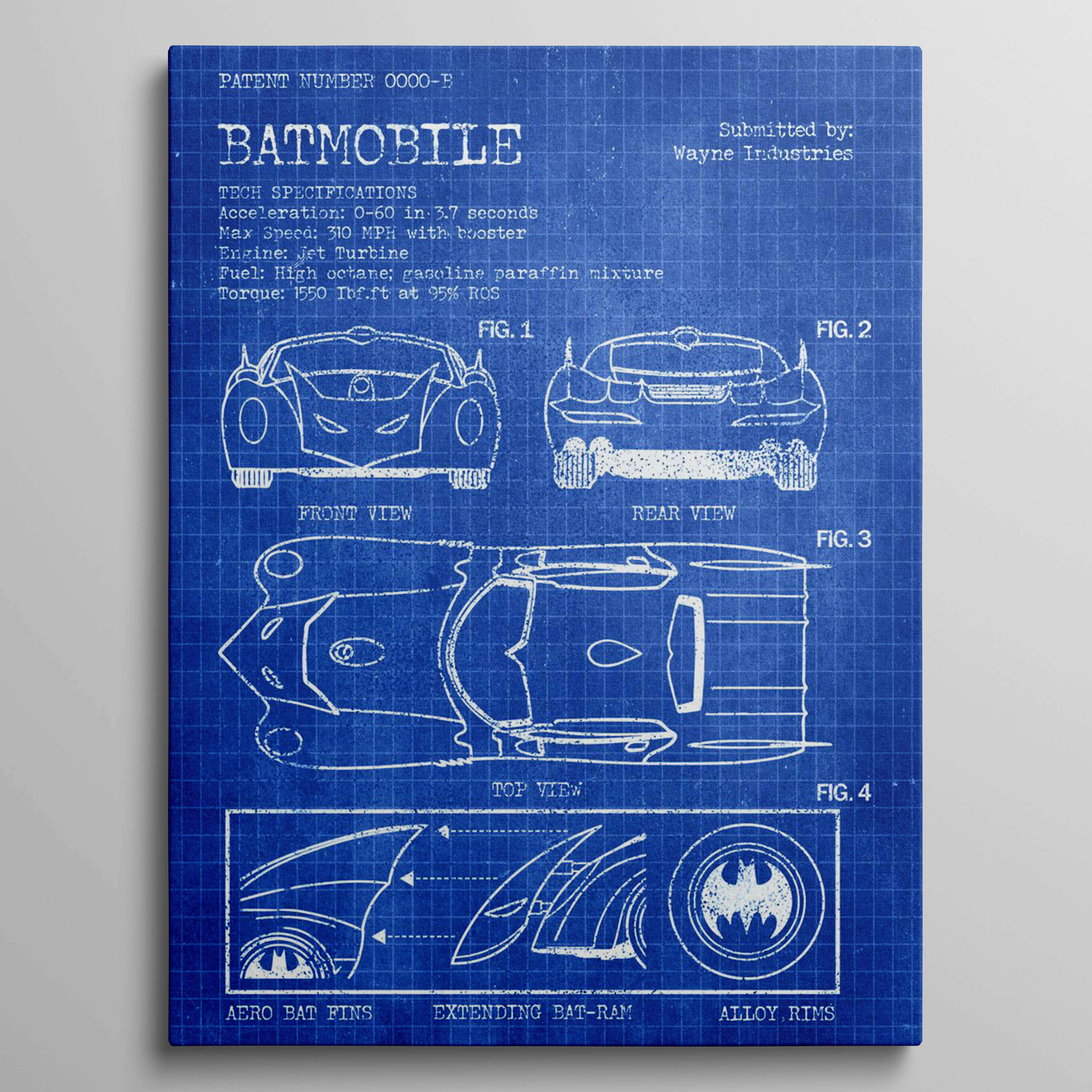 Batmobile Specifications