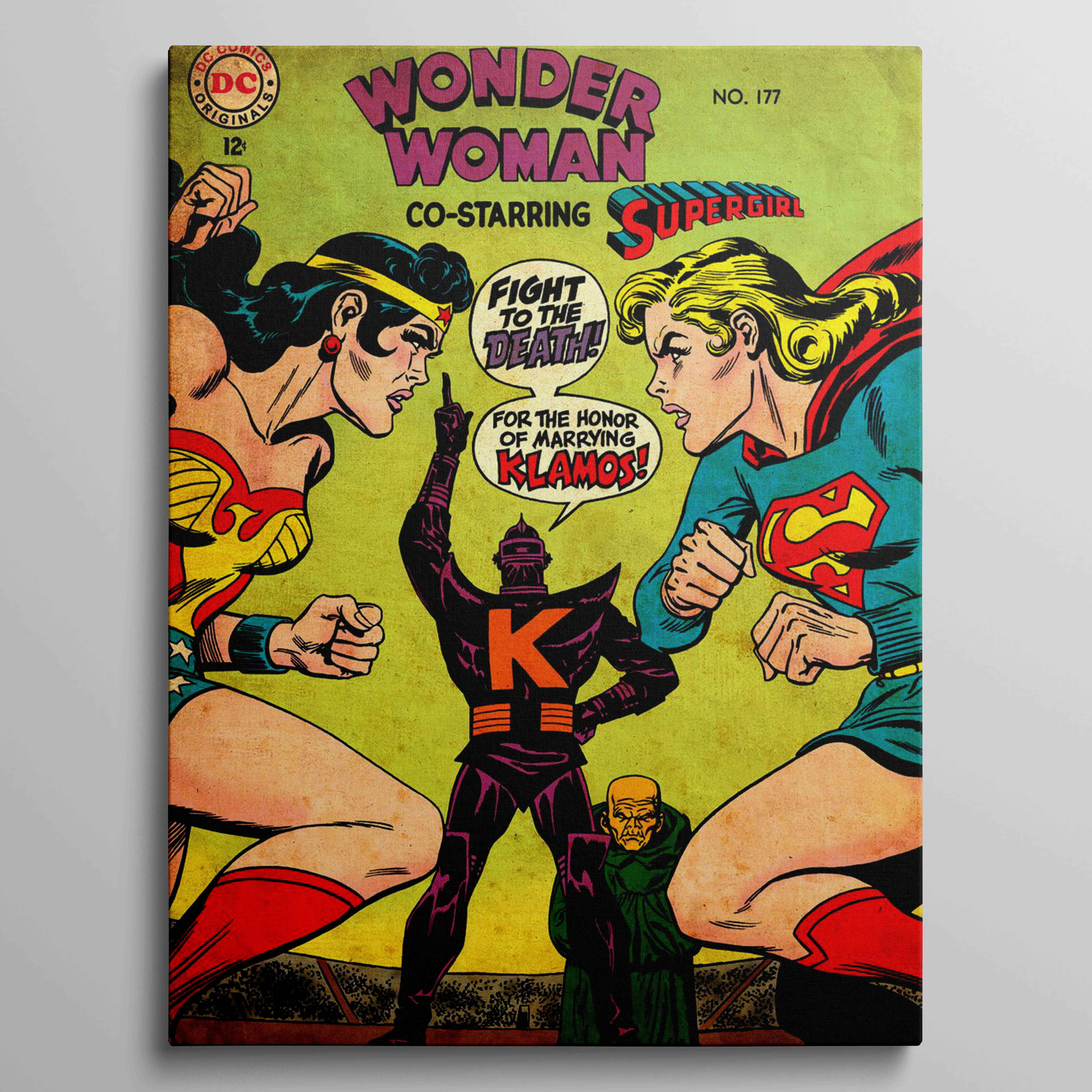 Wonder Woman vs Supergirl 177 by Irv Novick