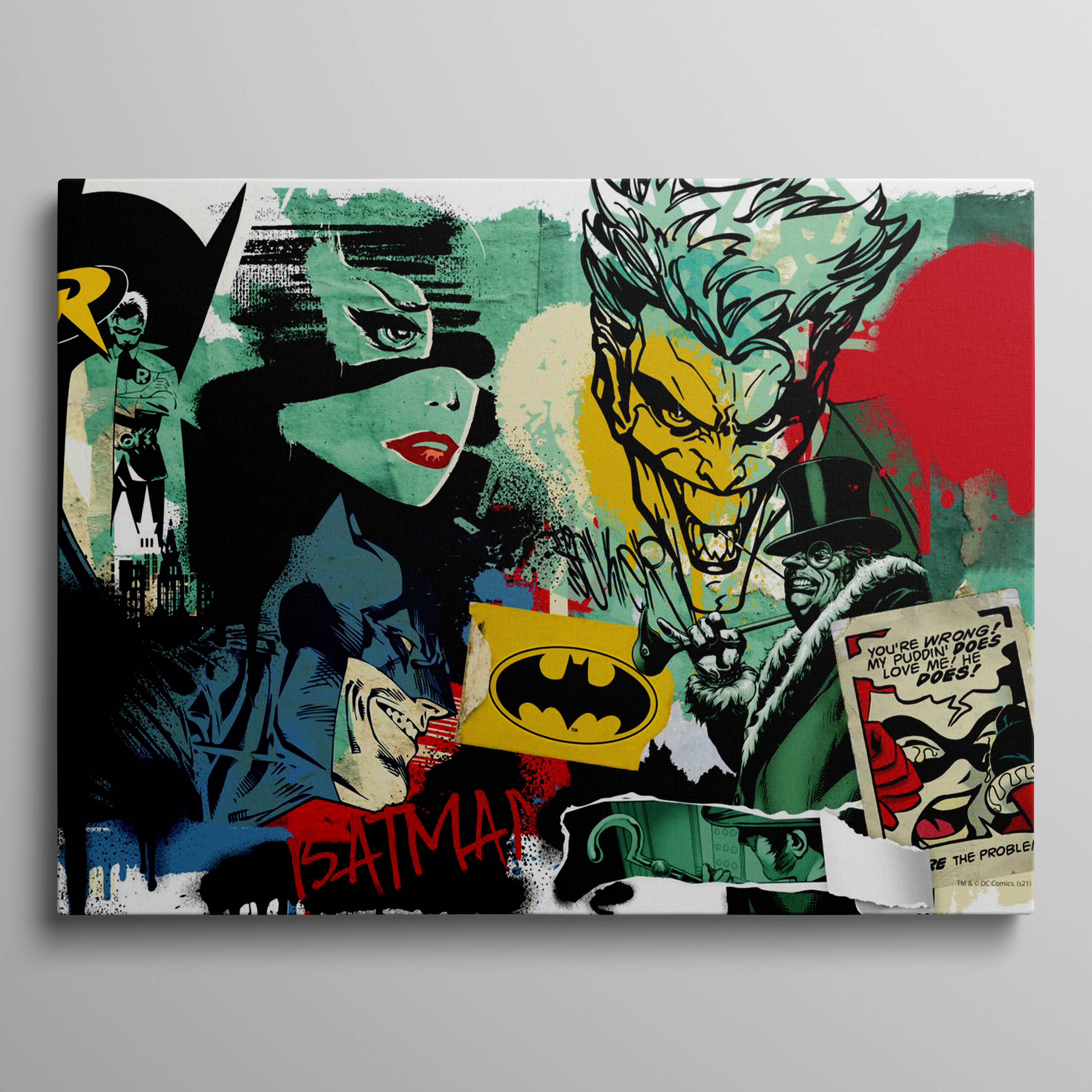 DC Comics Collage