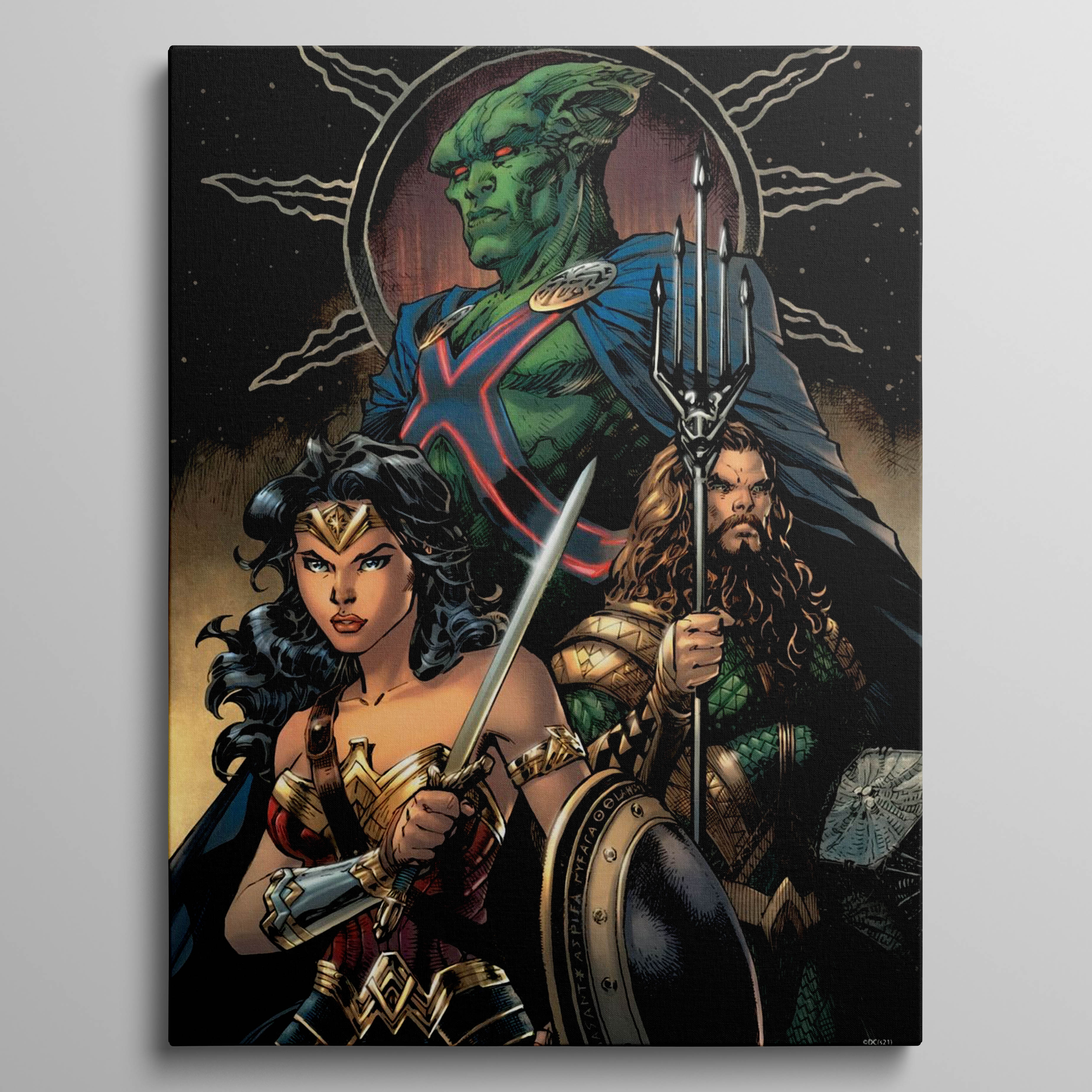 Wonder Woman and Aquaman