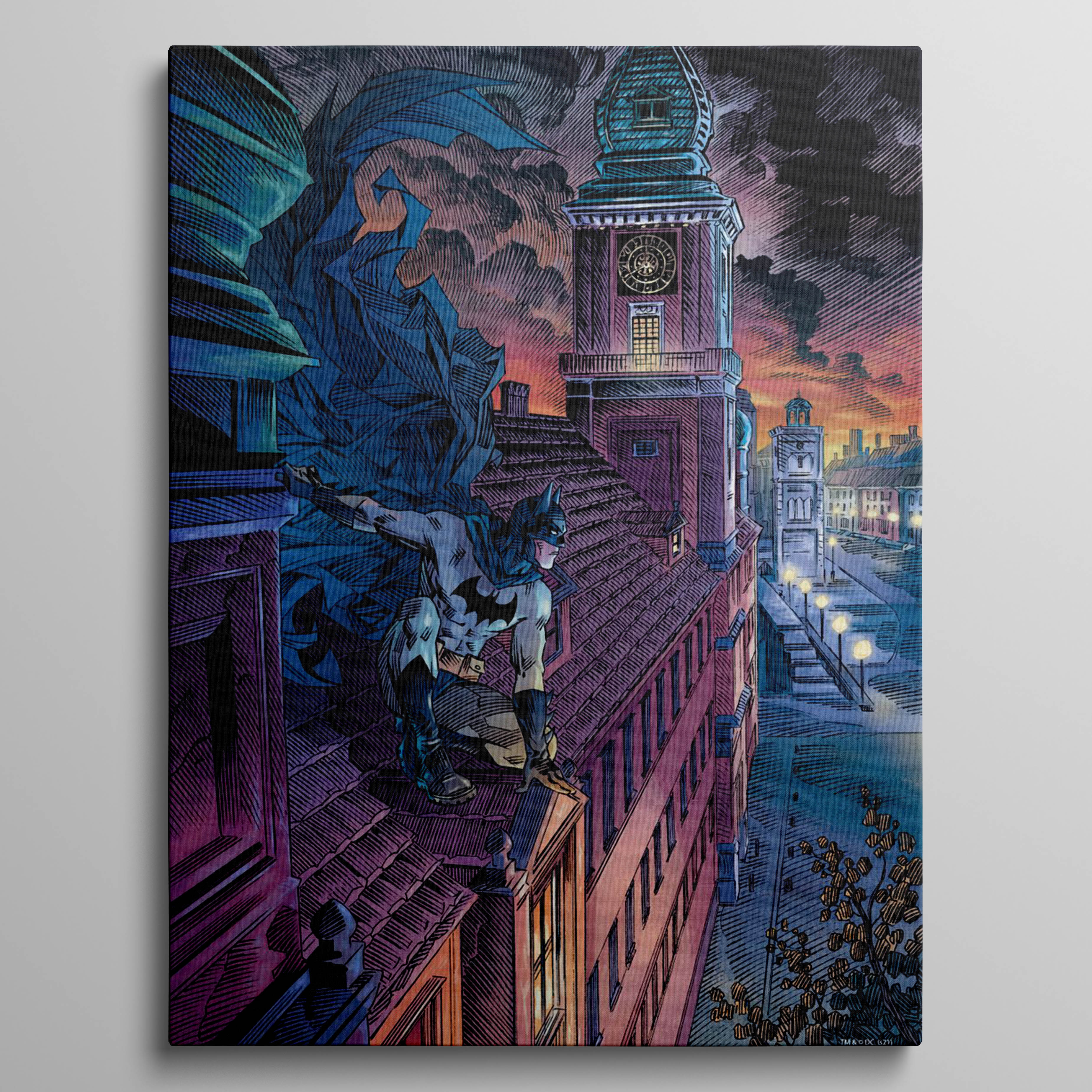 Batman The World Illustration Poland