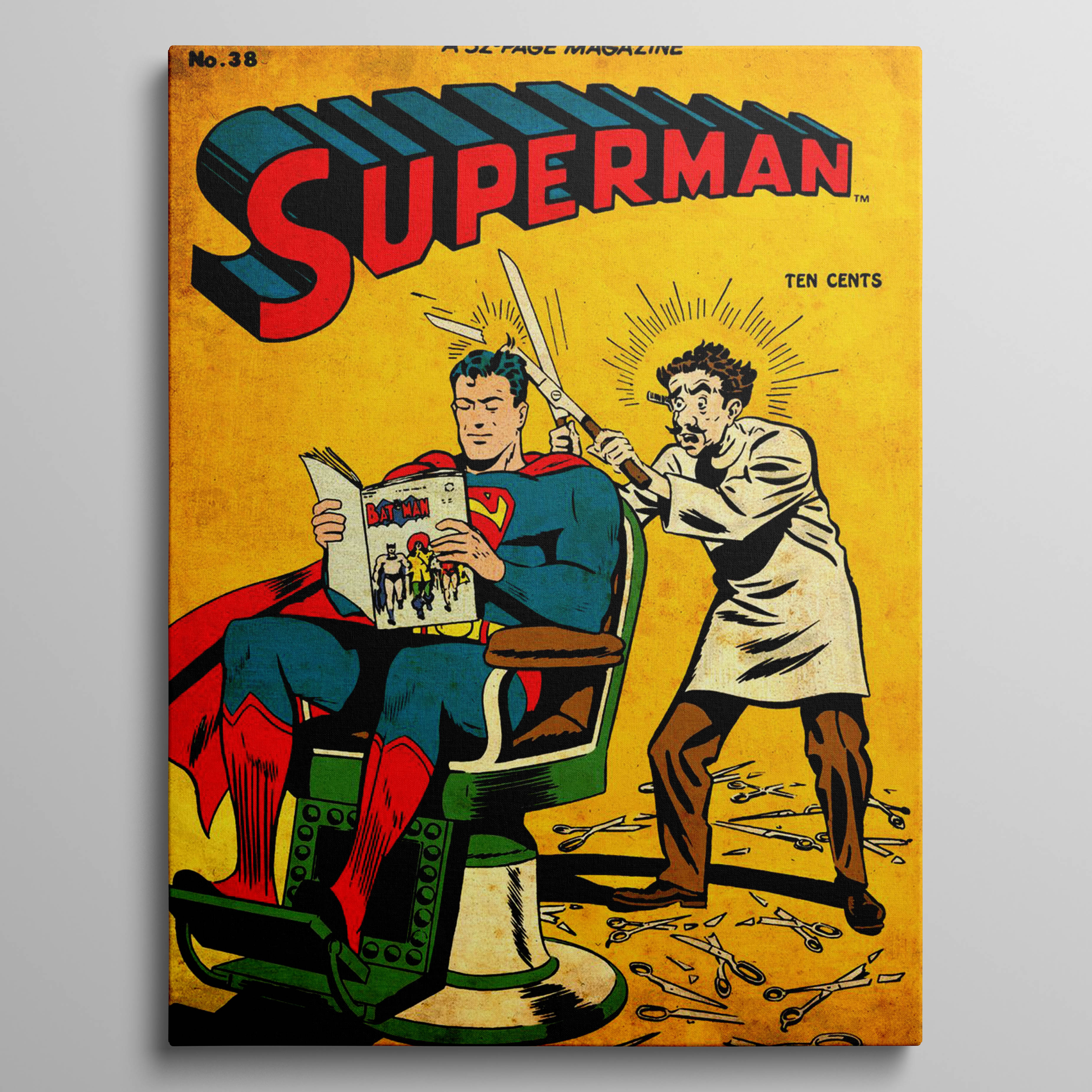 Superman 38 by Jack Burnley and George Roussos