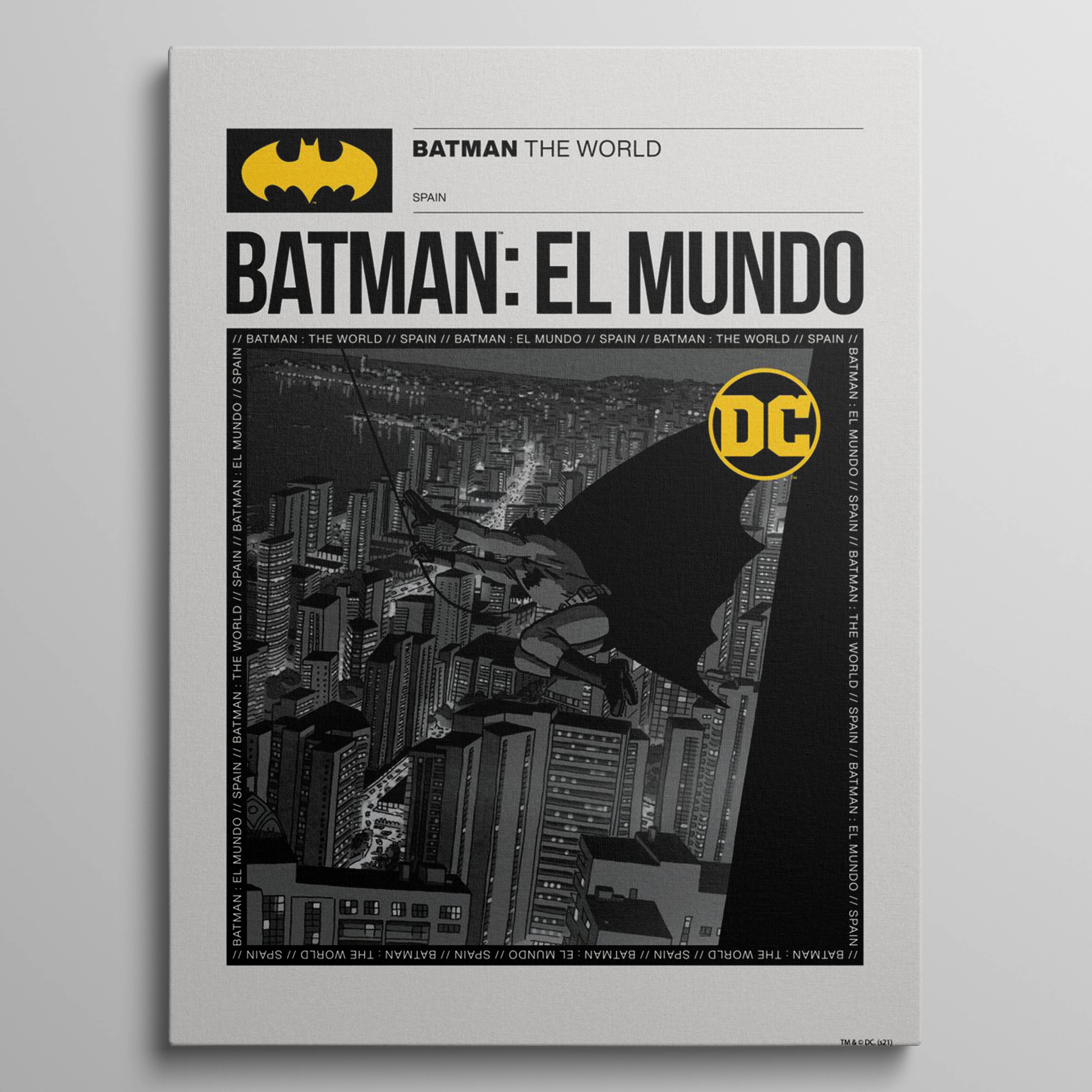 Batman The World BW Spain