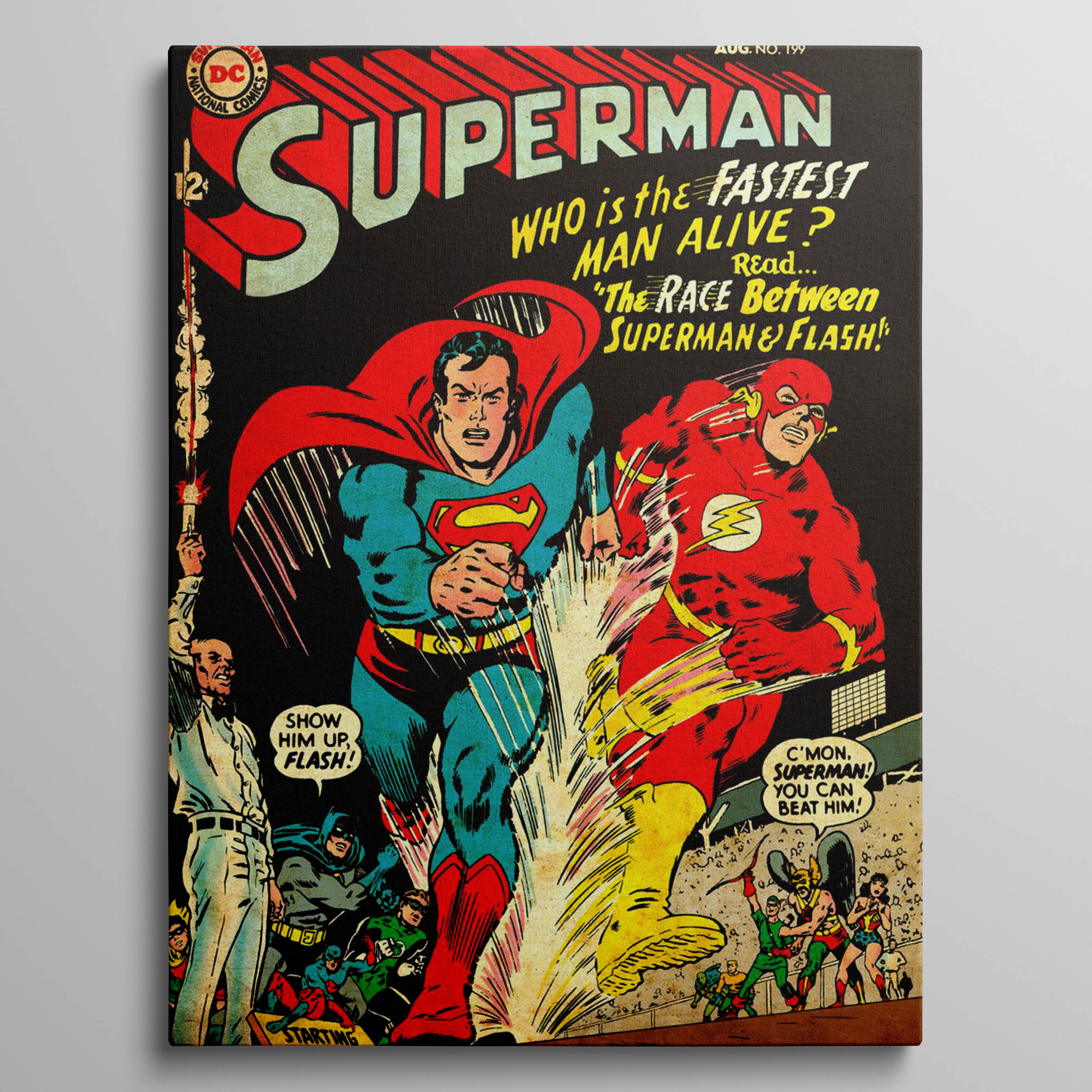 Action Comics Superman by Carmine Infantino and Murphy Anderson