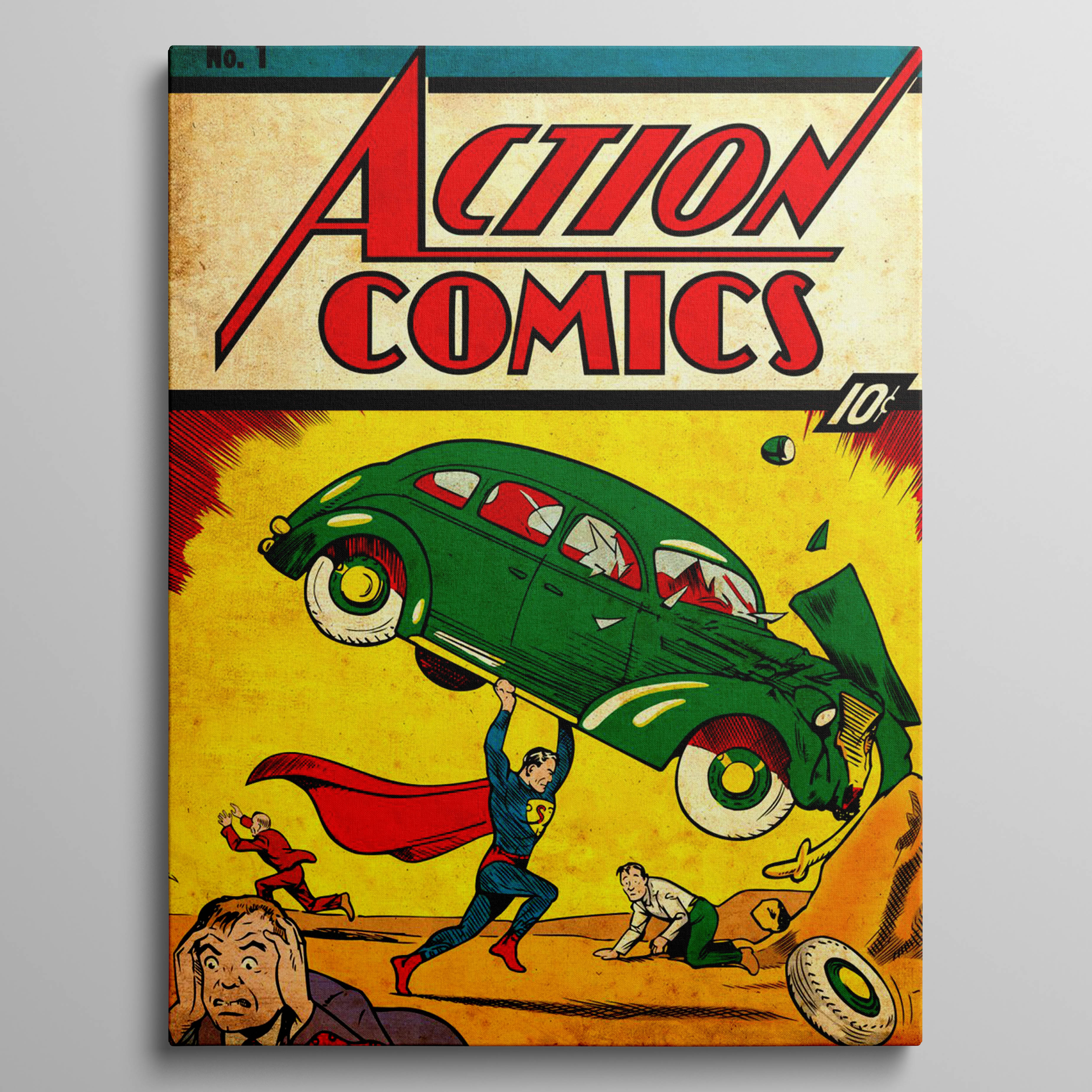 Action Comics Superman by Joe Shuster