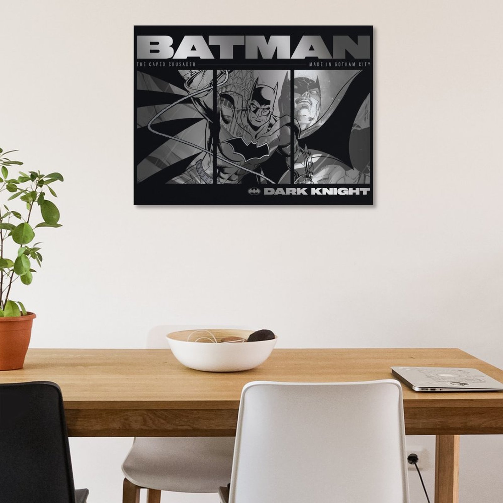 Batman in grey