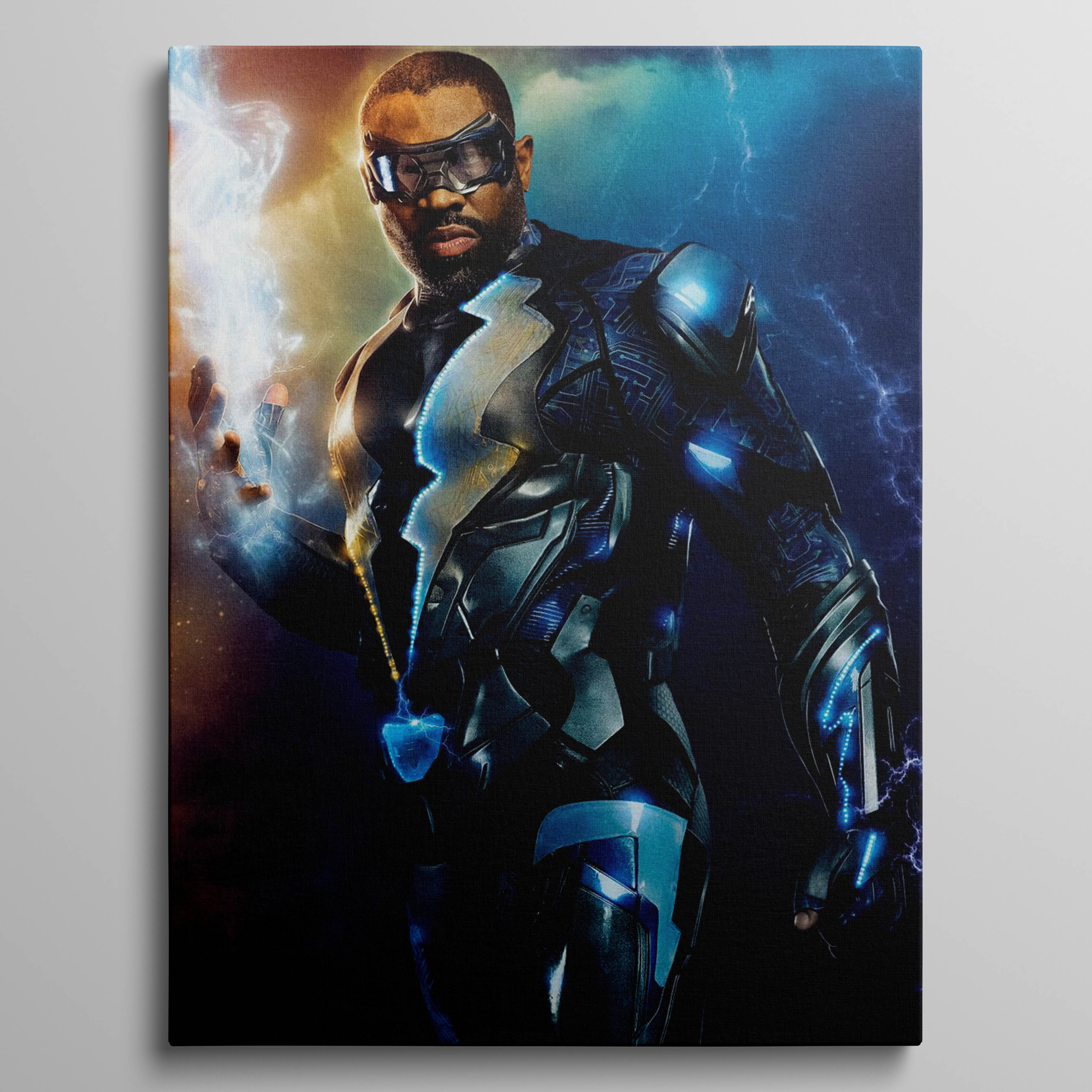 Black Lightning Superhero