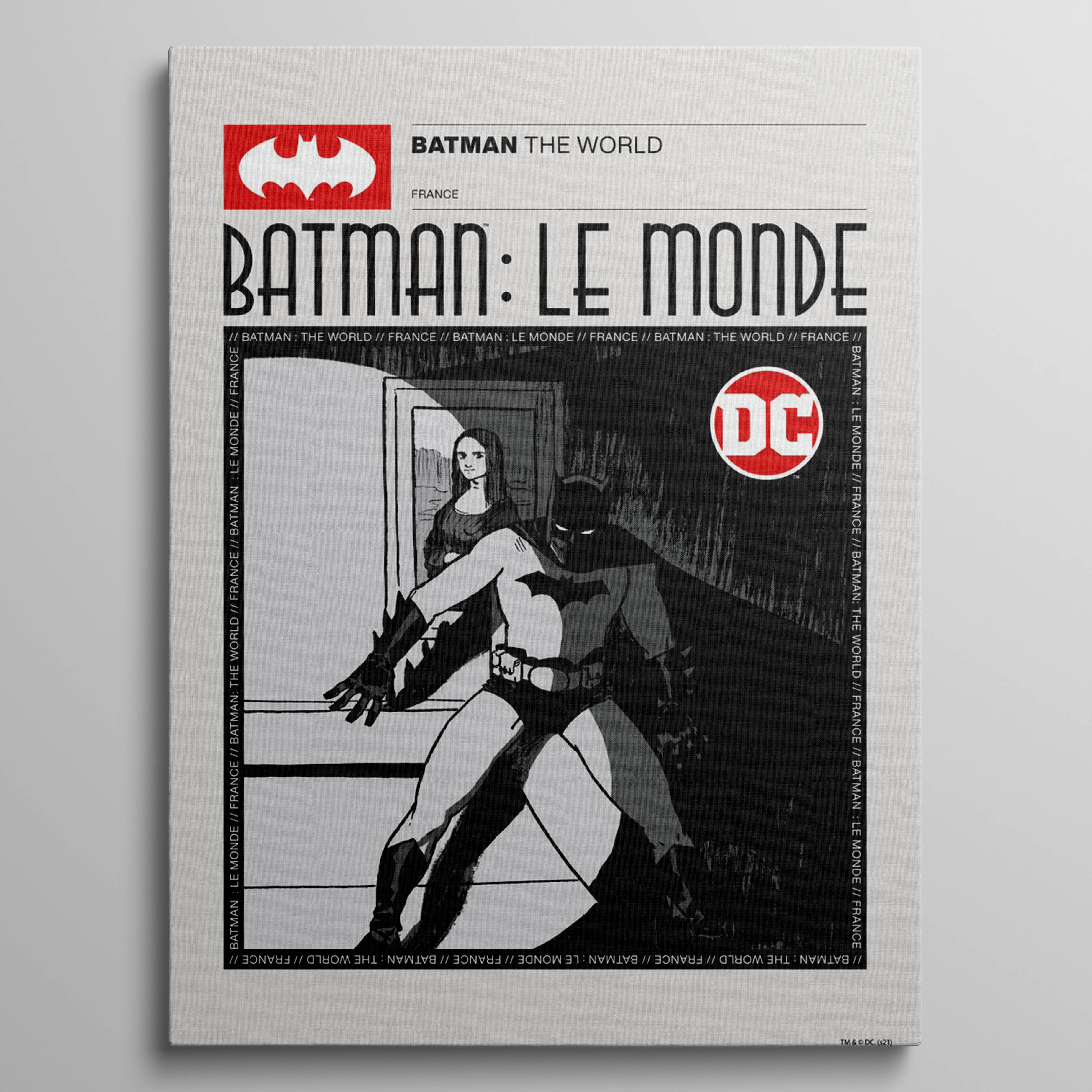 Batman The World BW France