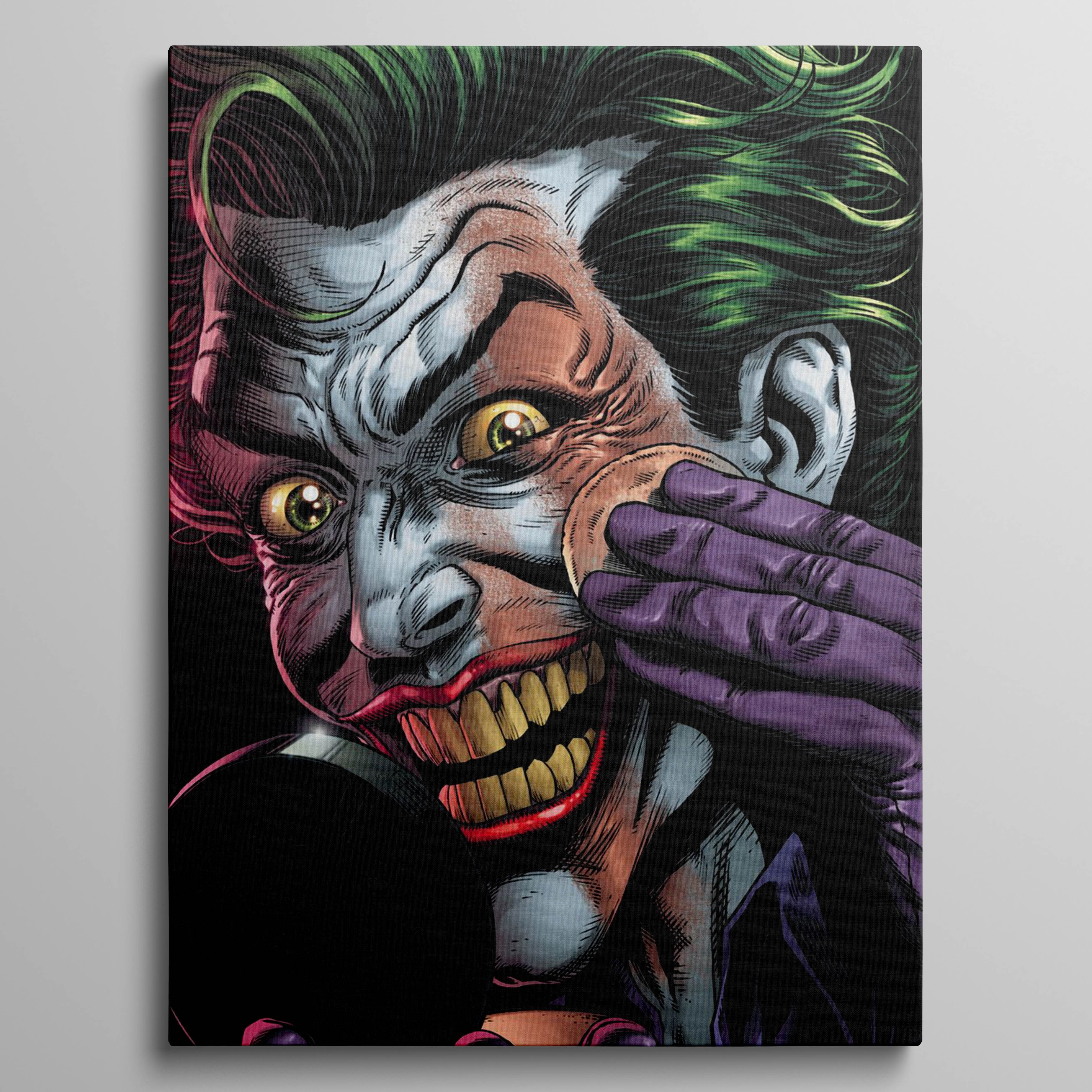 Joker Applying Makeup