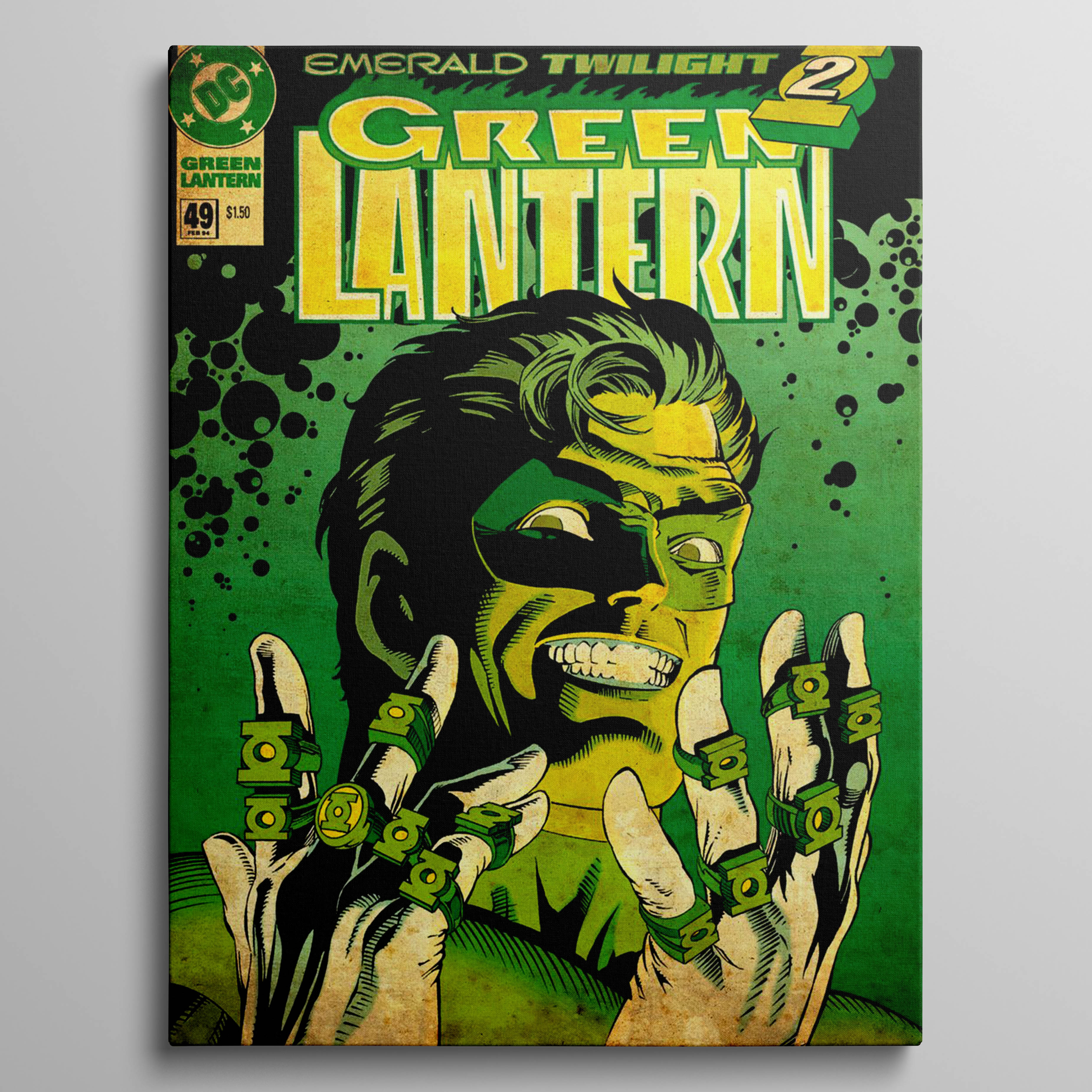 Green Lantern 49 by Darryl Banks and Romeo Tanghal