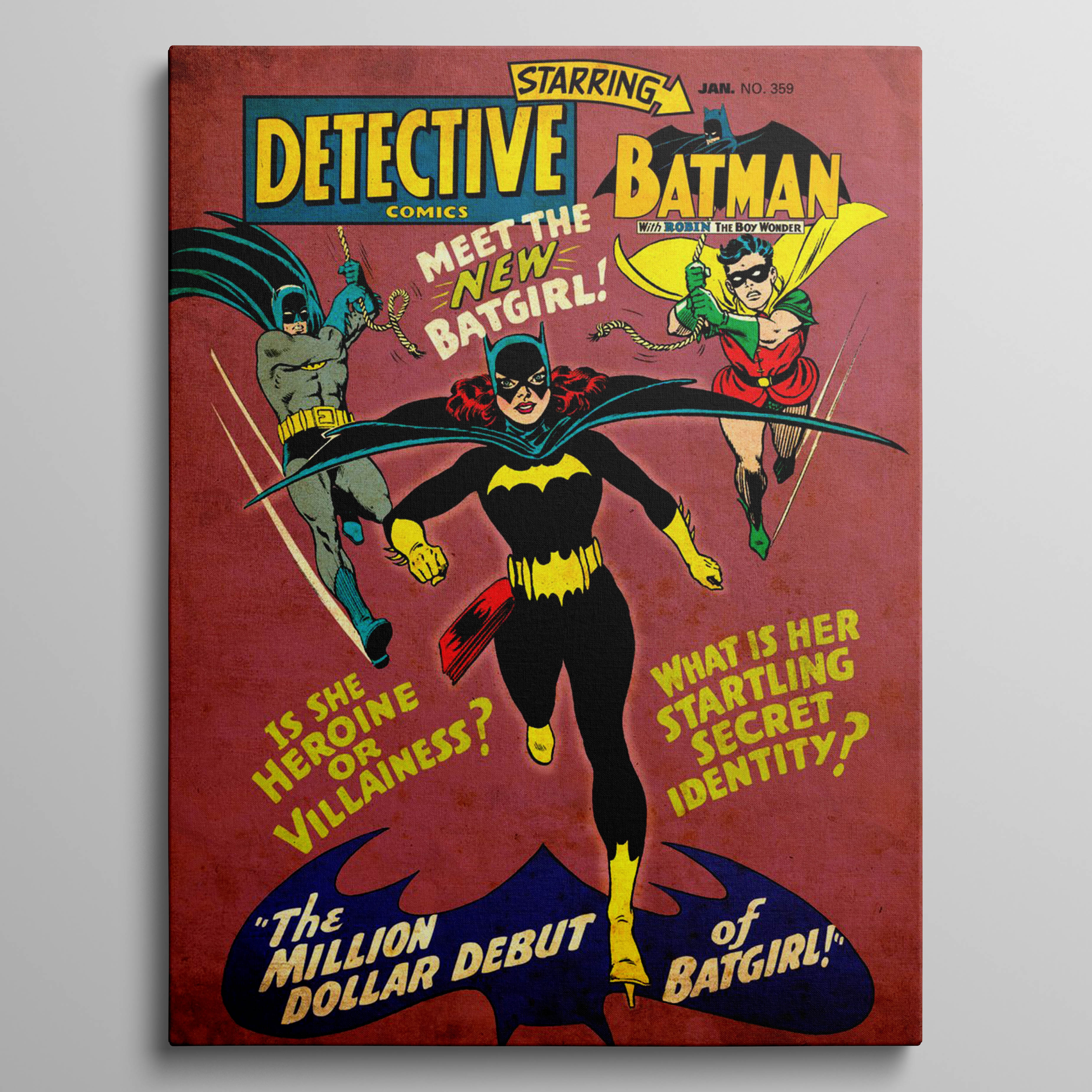 Detective Comics Batgirl by Carmine Infantino and Murphy Anderson and Ira Schnapp