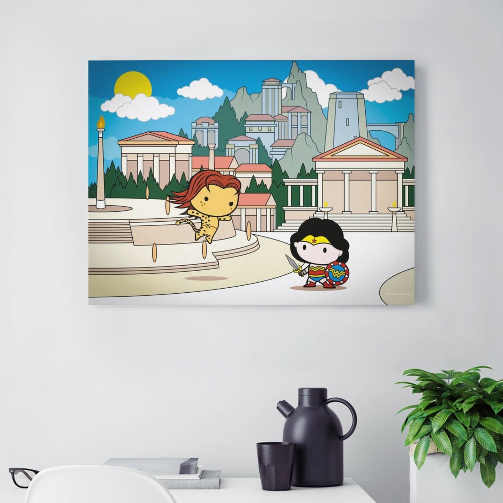 Wonder Woman and Cheetah