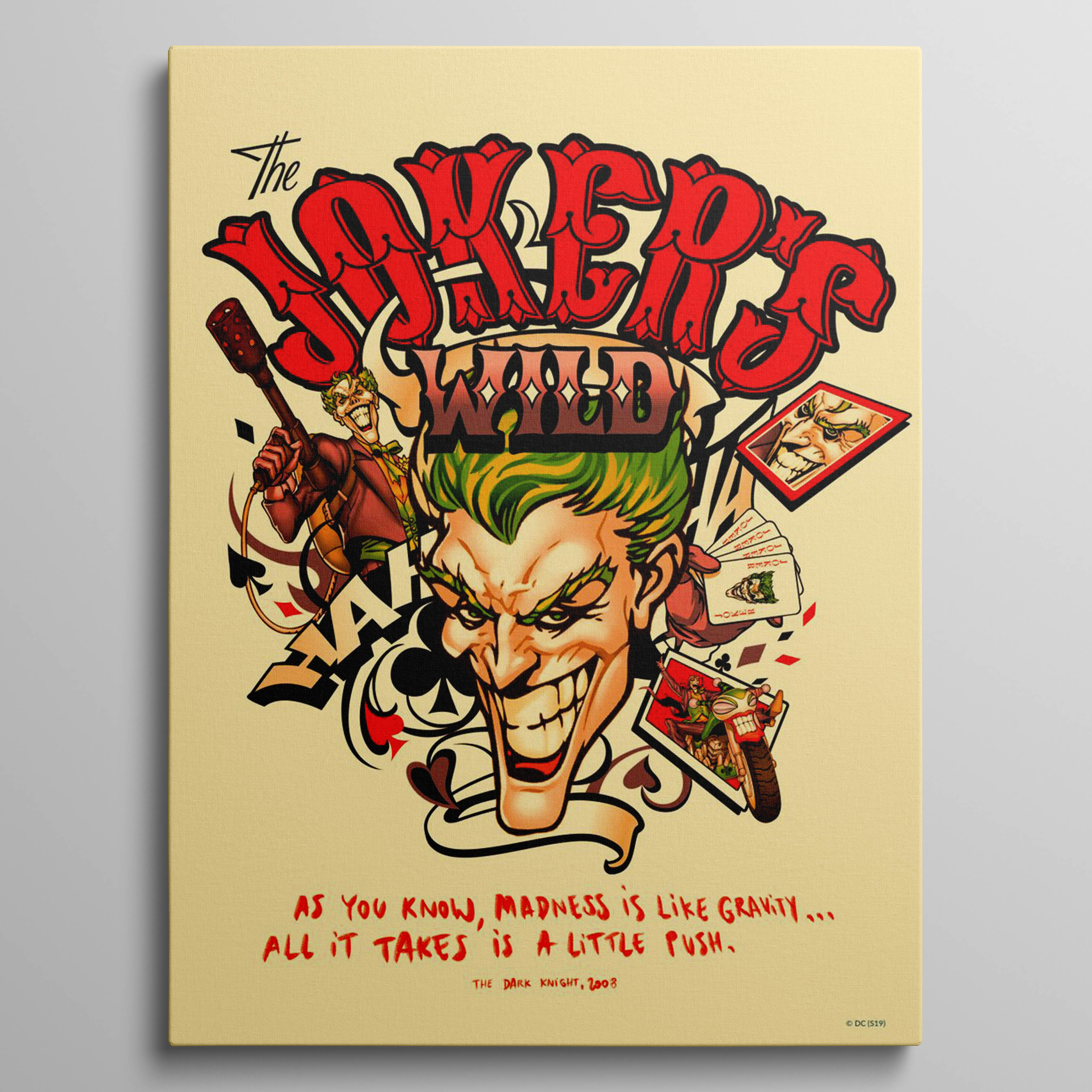 Madness Is Like Gravity