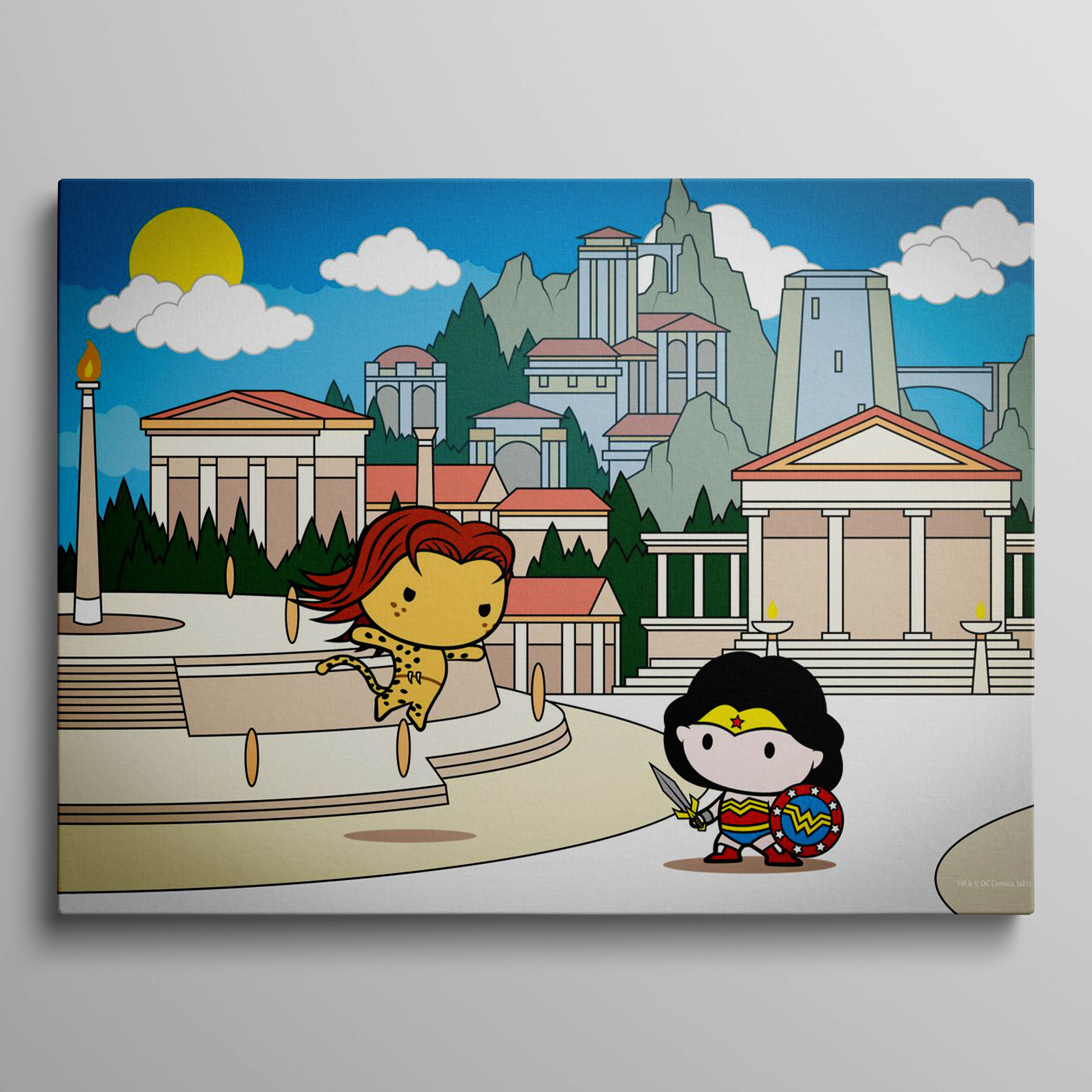 Wonder Woman and Cheetah