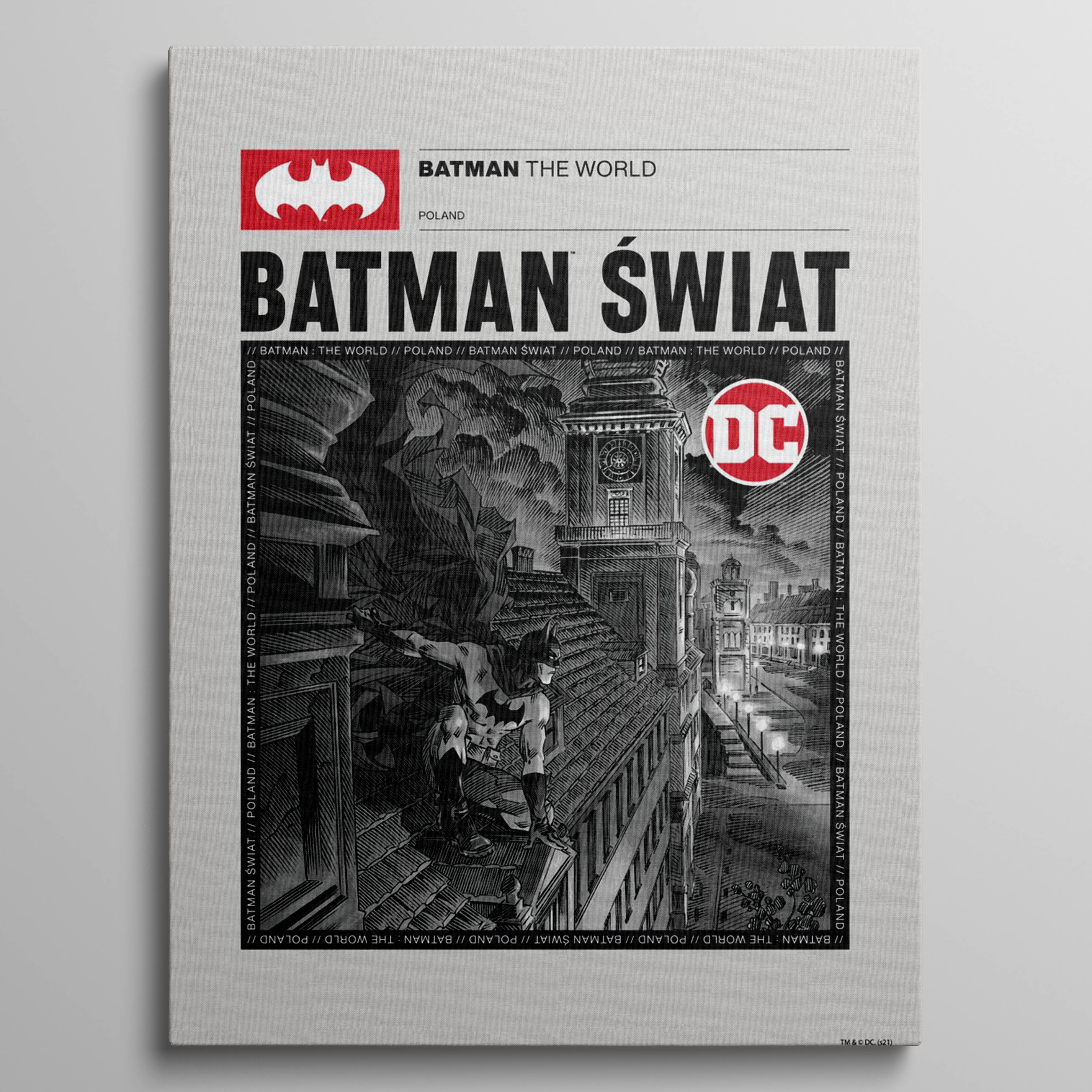 Batman The World BW Poland