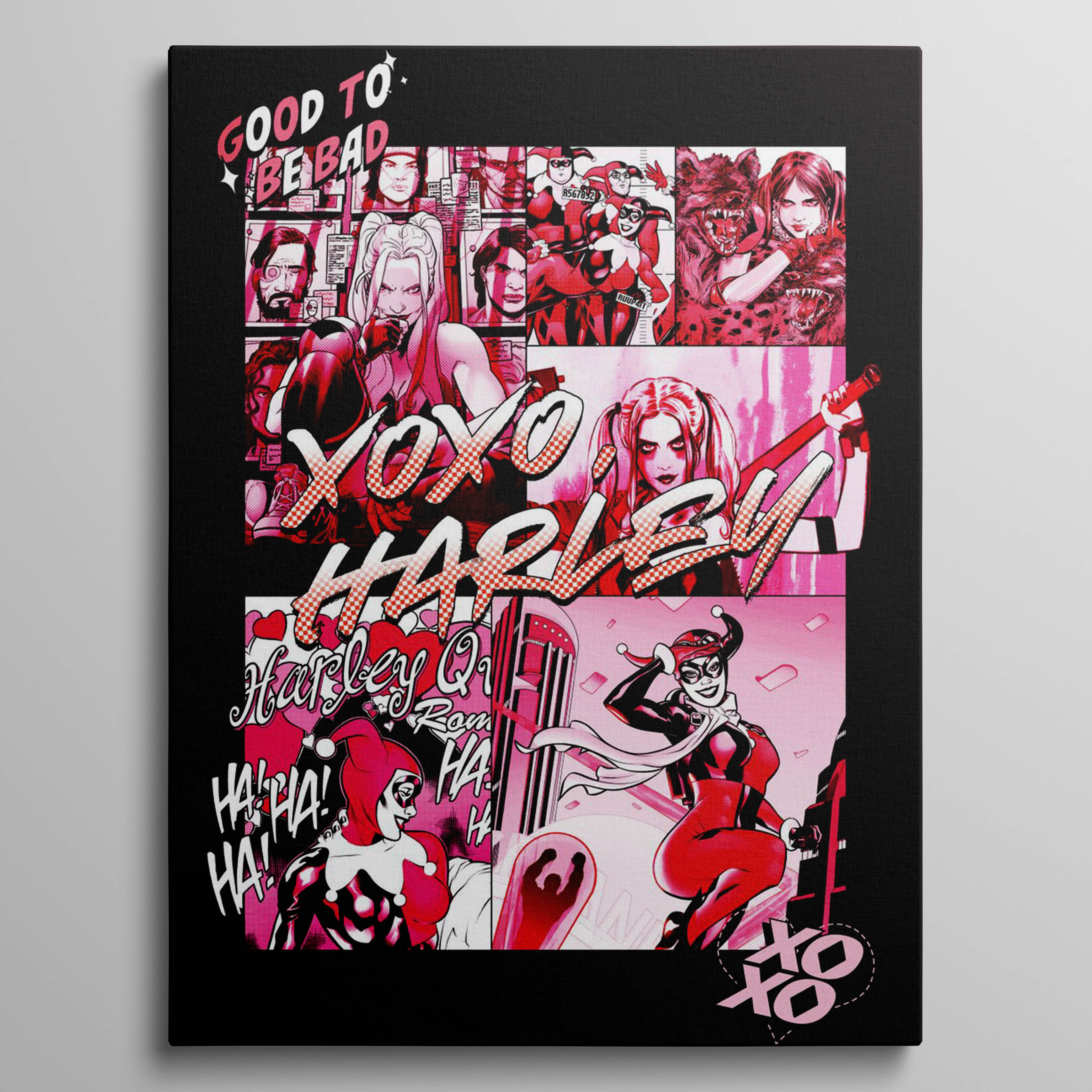 Good to be back. XOXO Harley.