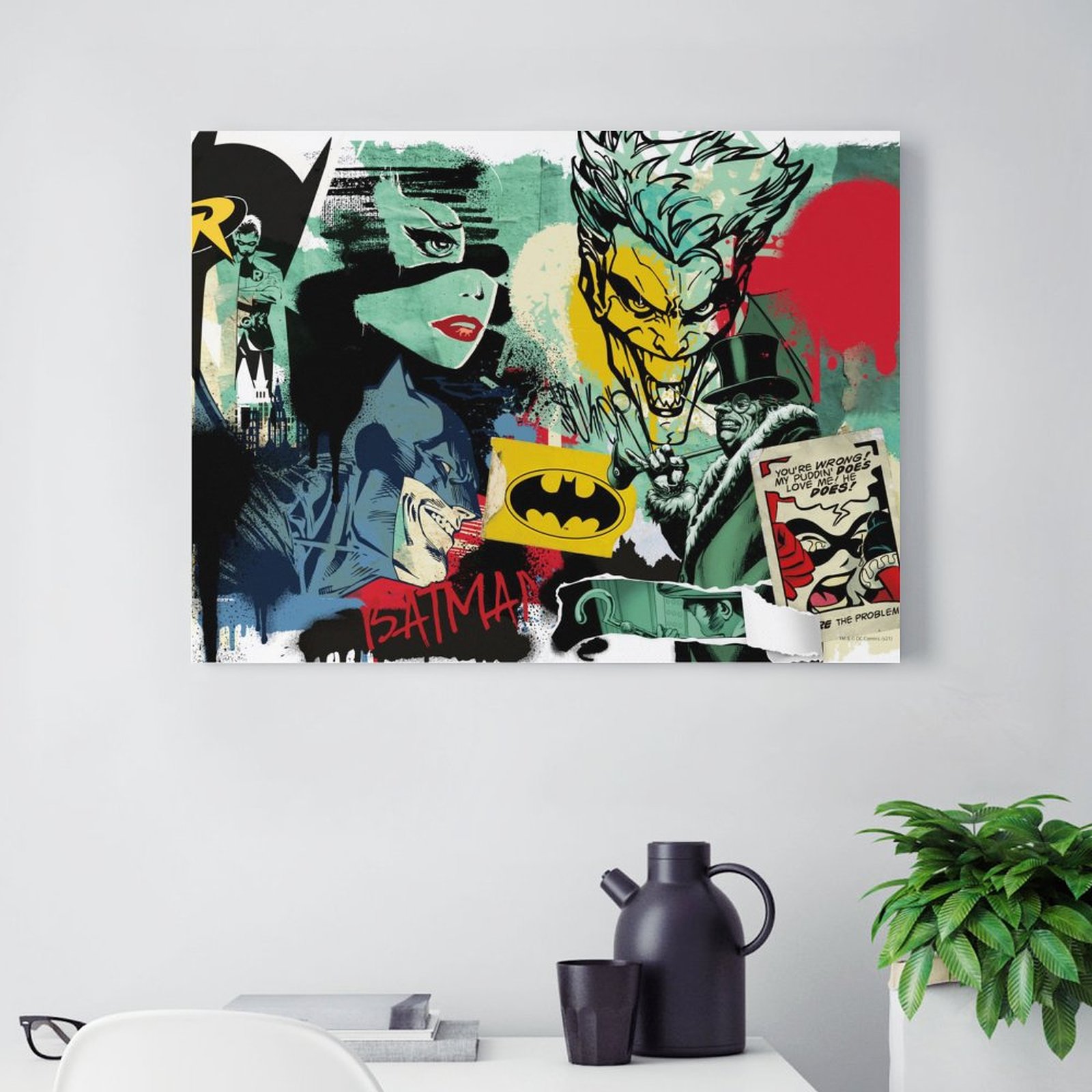 DC Comics Collage