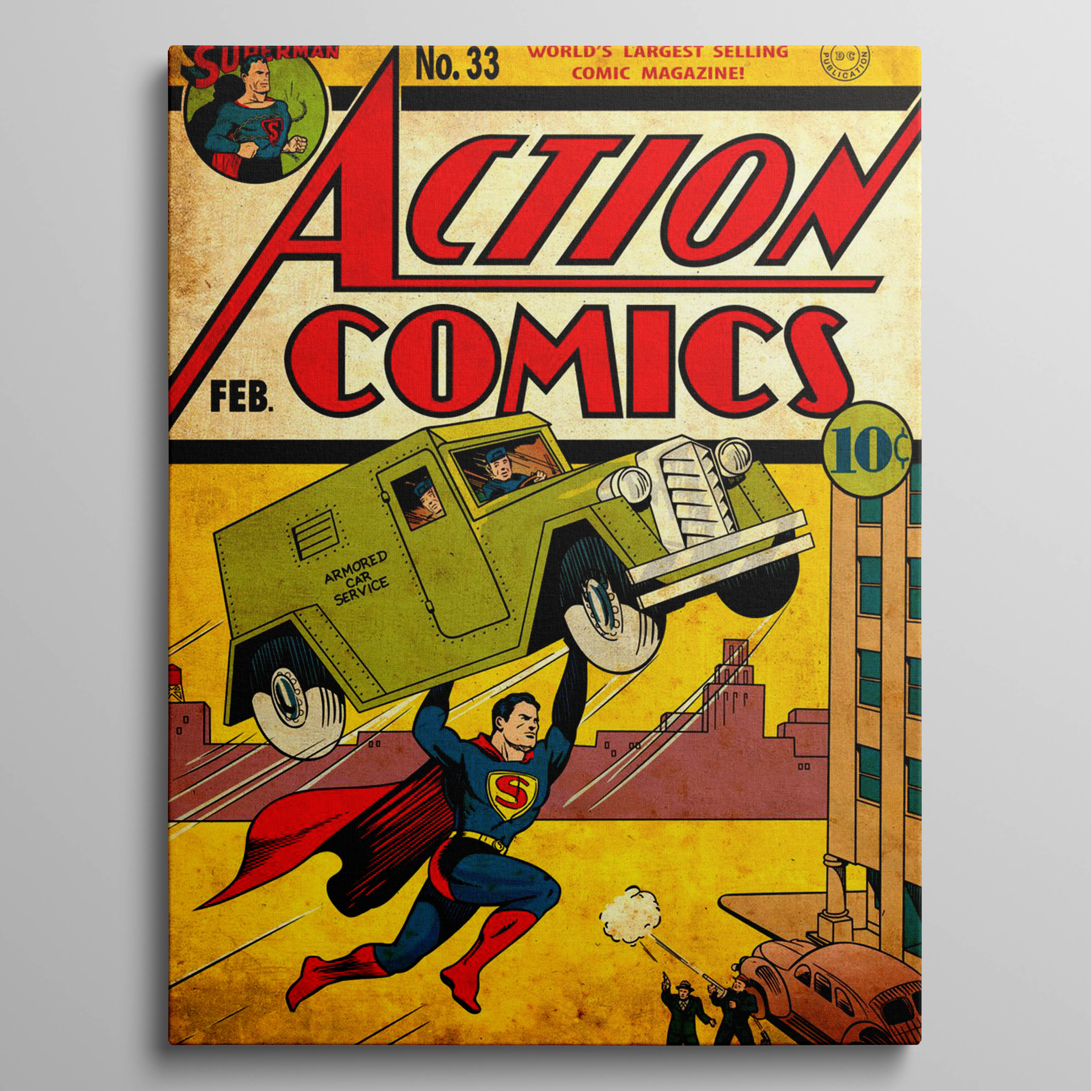 Action Comics Superman 33 by Wayne Boring
