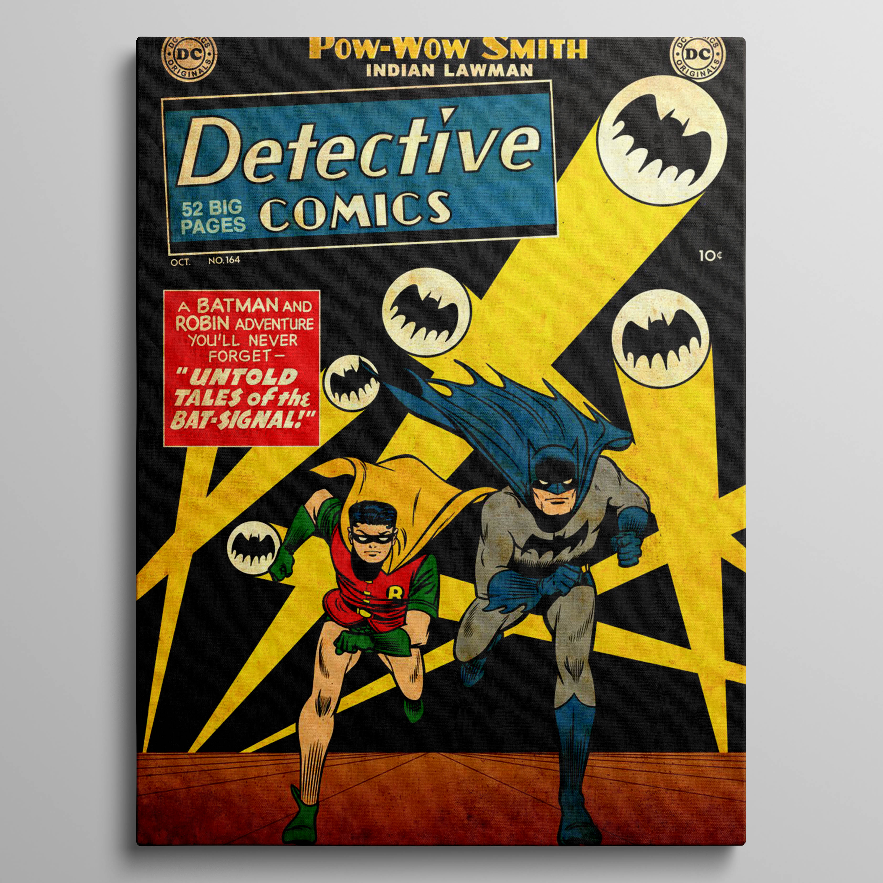 Detective Comics Batman and Robin 164 by Win Mortimer and George Roussos