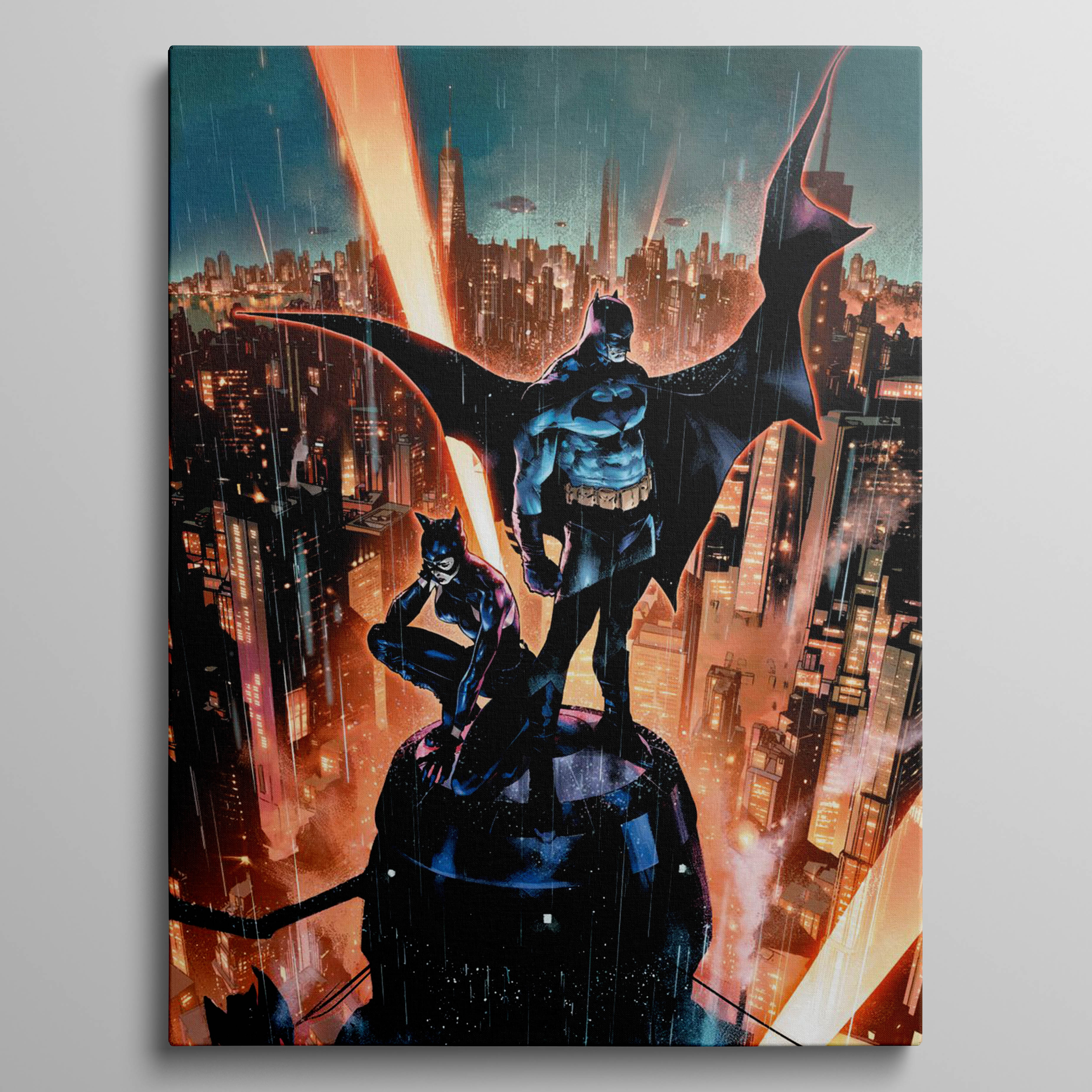 Batman with Catwoman