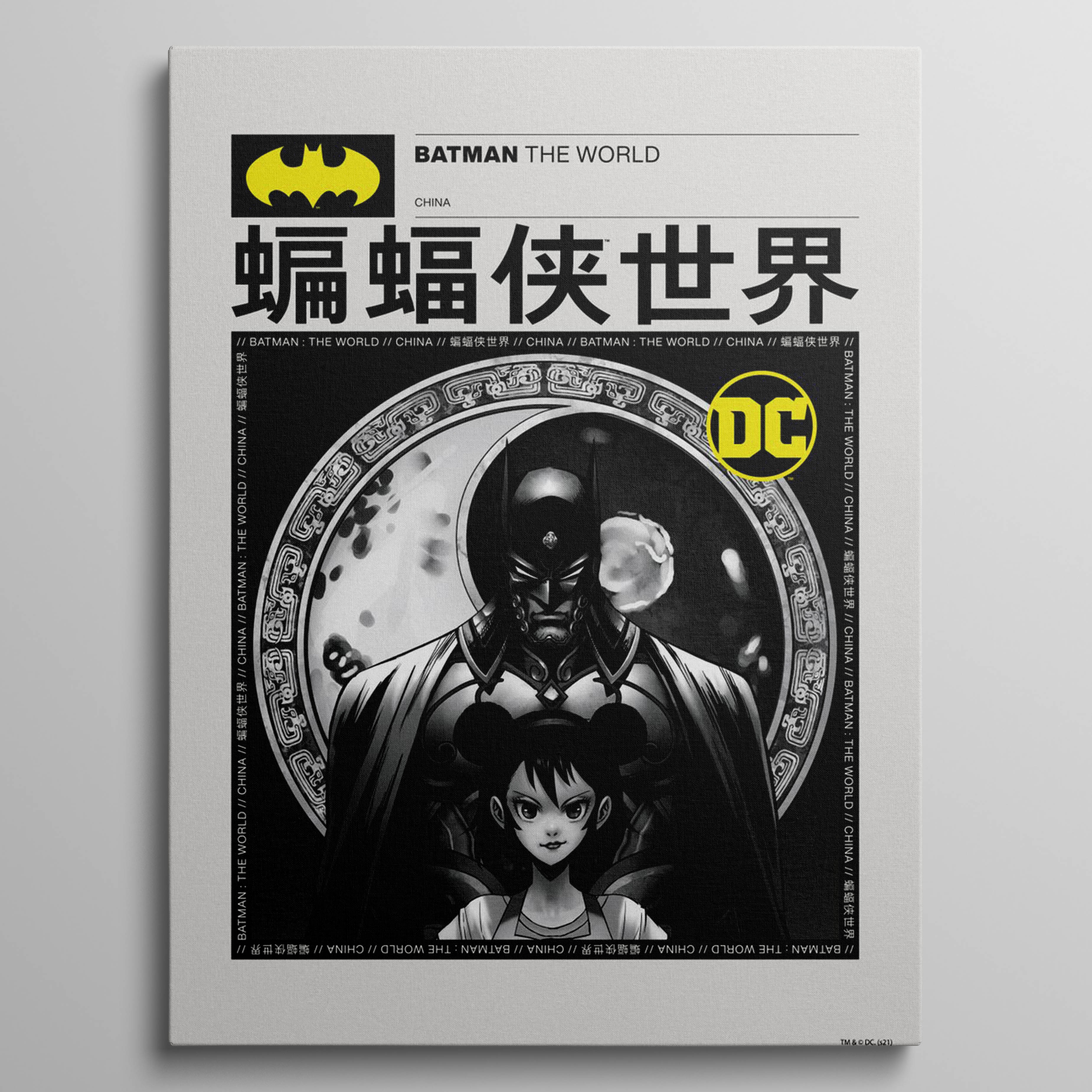 Batman The World BW China