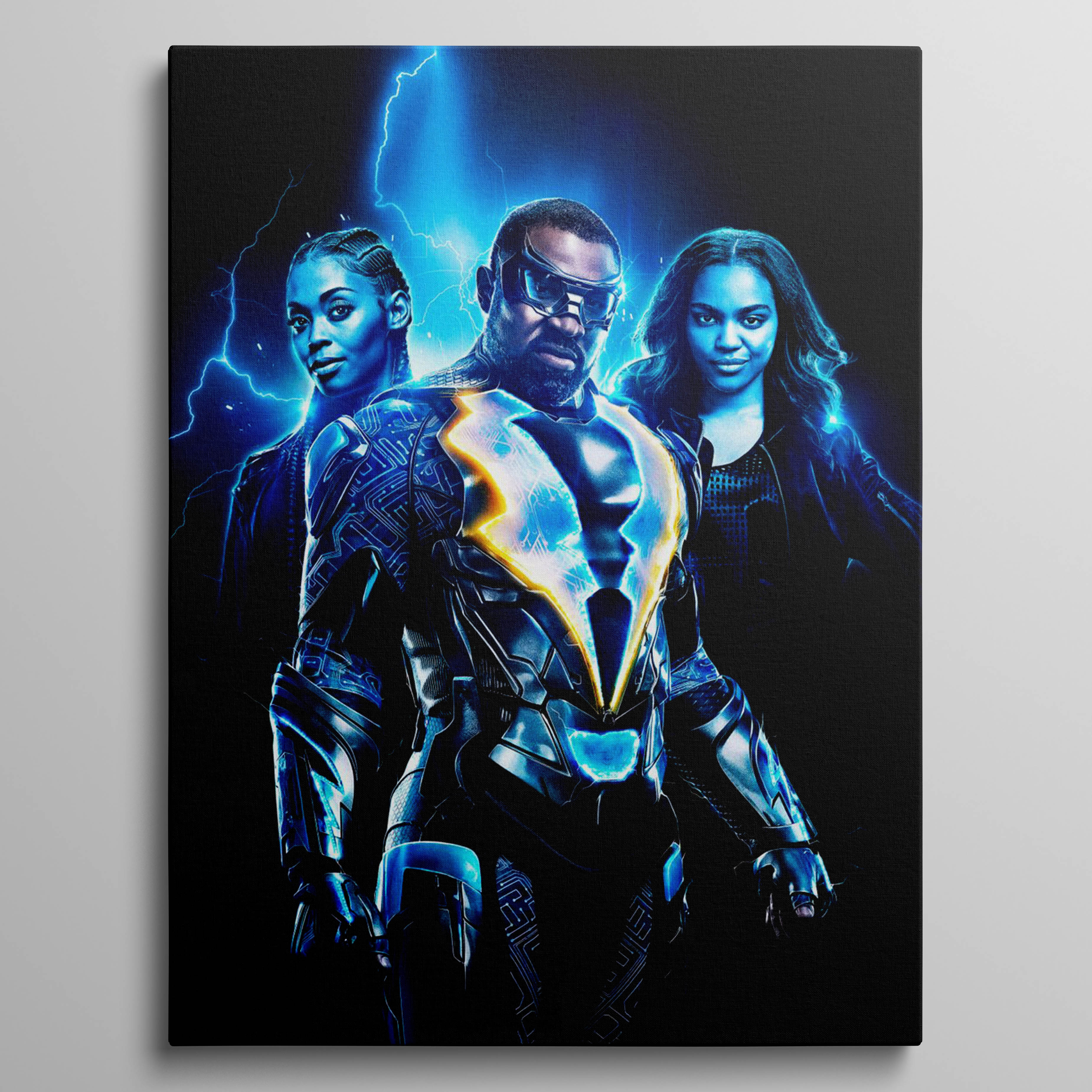 Black, Lightning, Thunder