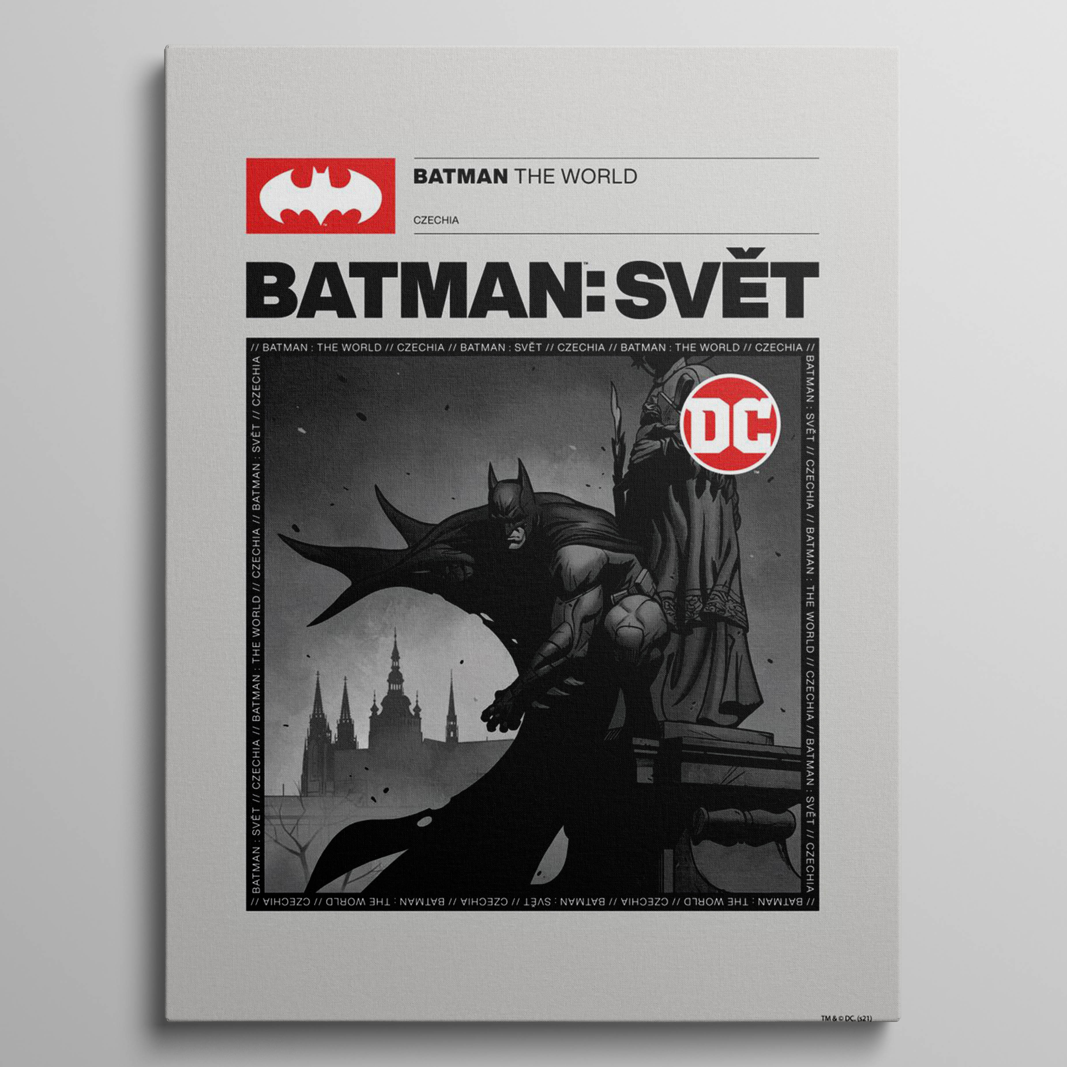 Batman The World BW Czech Republic