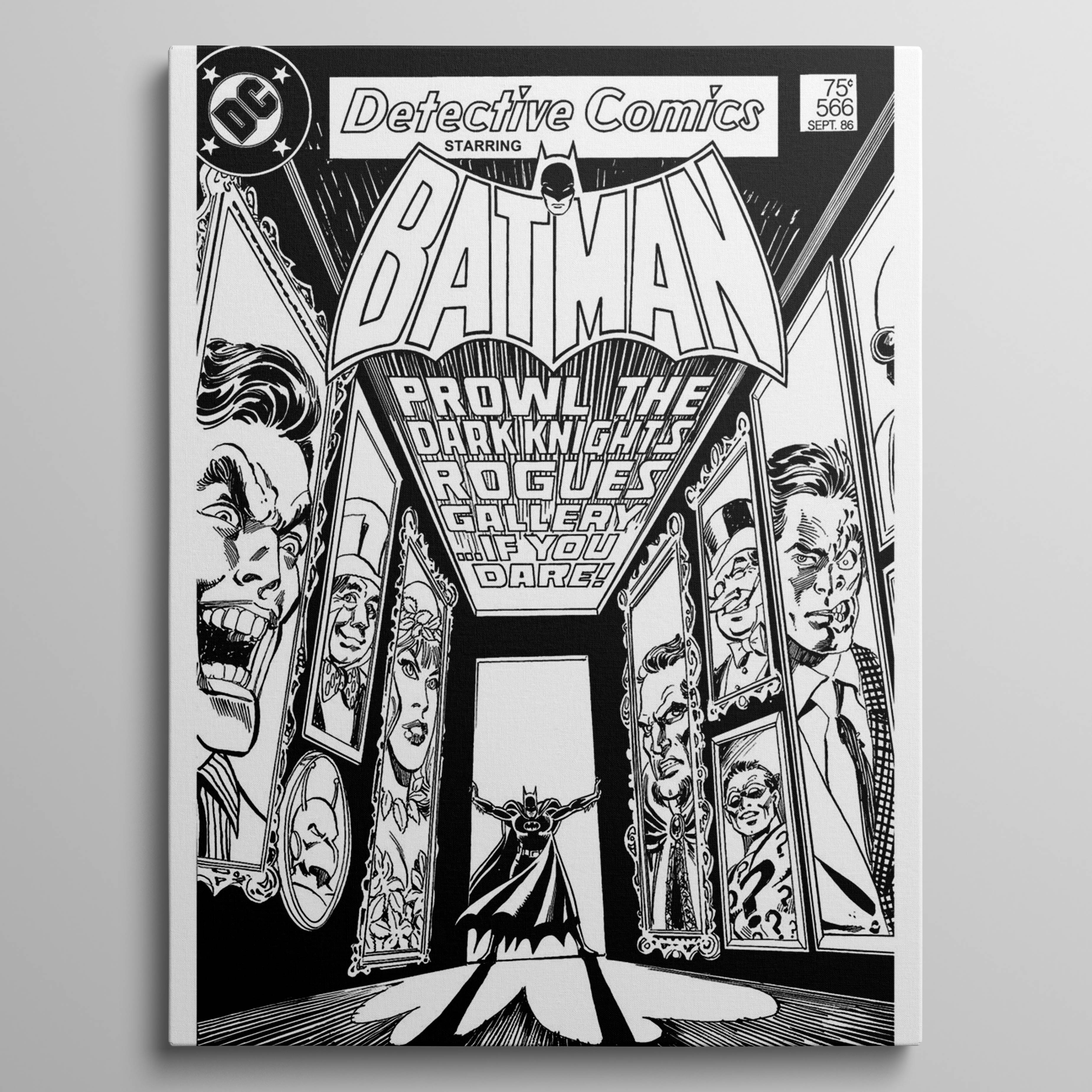 Rogue Gallery Black and White